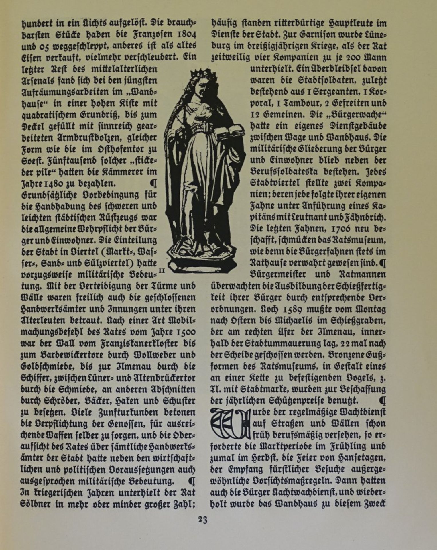 "Das Rathaus zu Lüneburg", von Wilhelm Reinecke,192 - Image 6 of 6