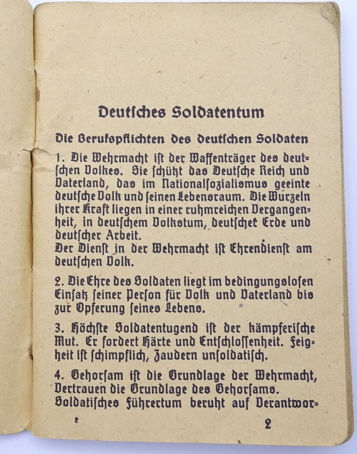 Evangelisches Feldgesangbuch für Soldaten 3. Reich"""" - Bild 4 aus 7