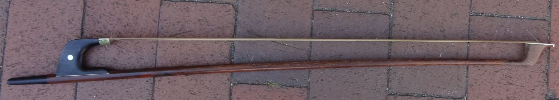 alter Bassgeigen-Bogen, L-76 cm - Bild 4 aus 5