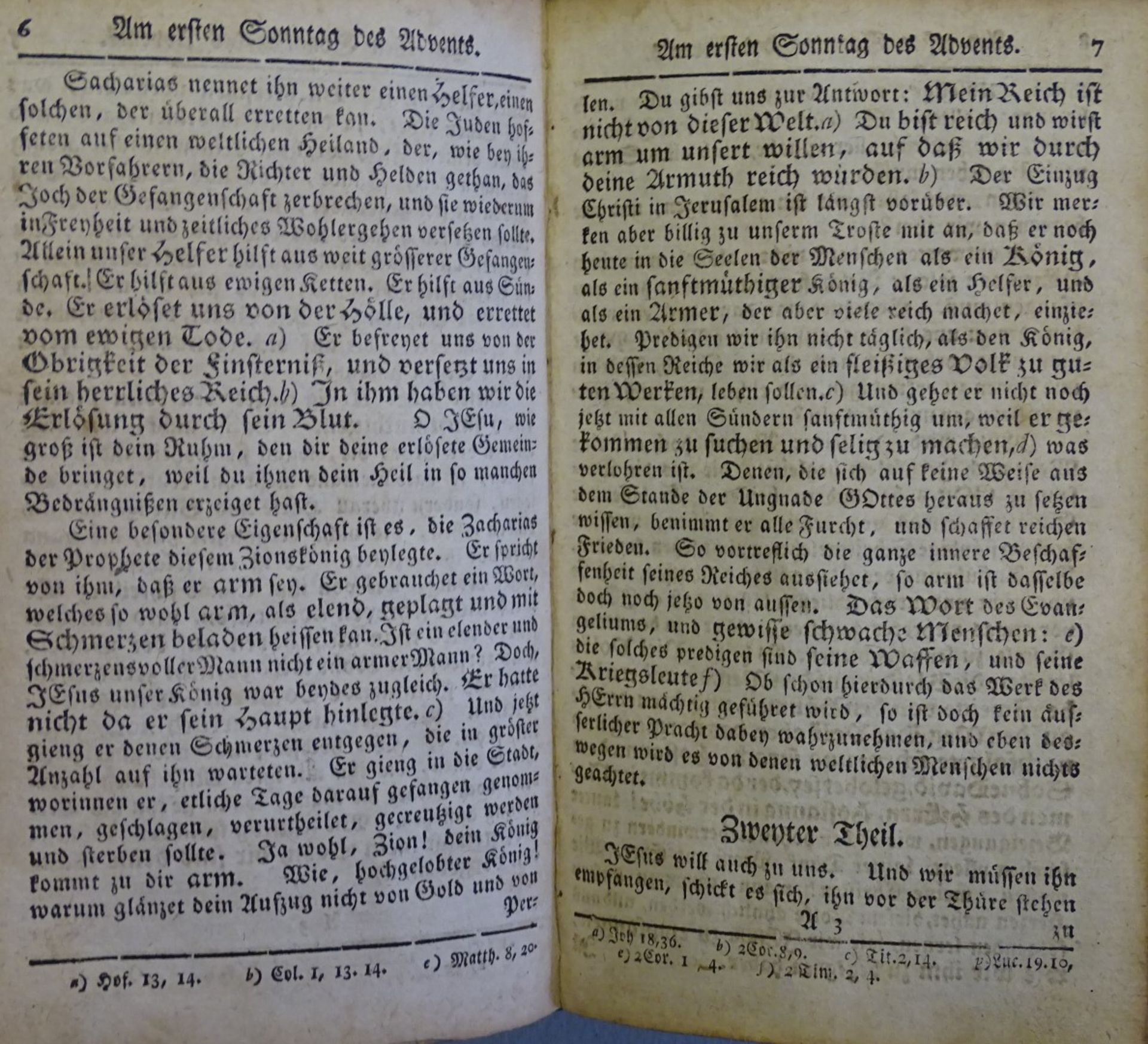 "Reden zur Erbauung auf die Tage des Herrn,Erster Theil , 1772" - Bild 5 aus 5