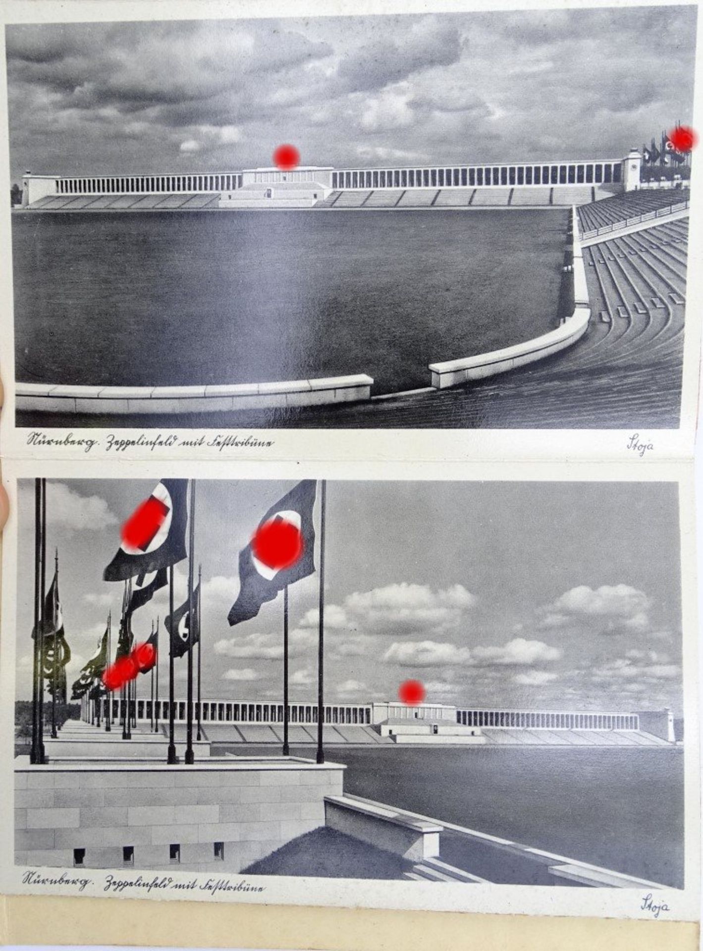 Leporello von 10 Hochglanz-Postkarten,Reichsparteitage Nürnber"""" - Bild 5 aus 8