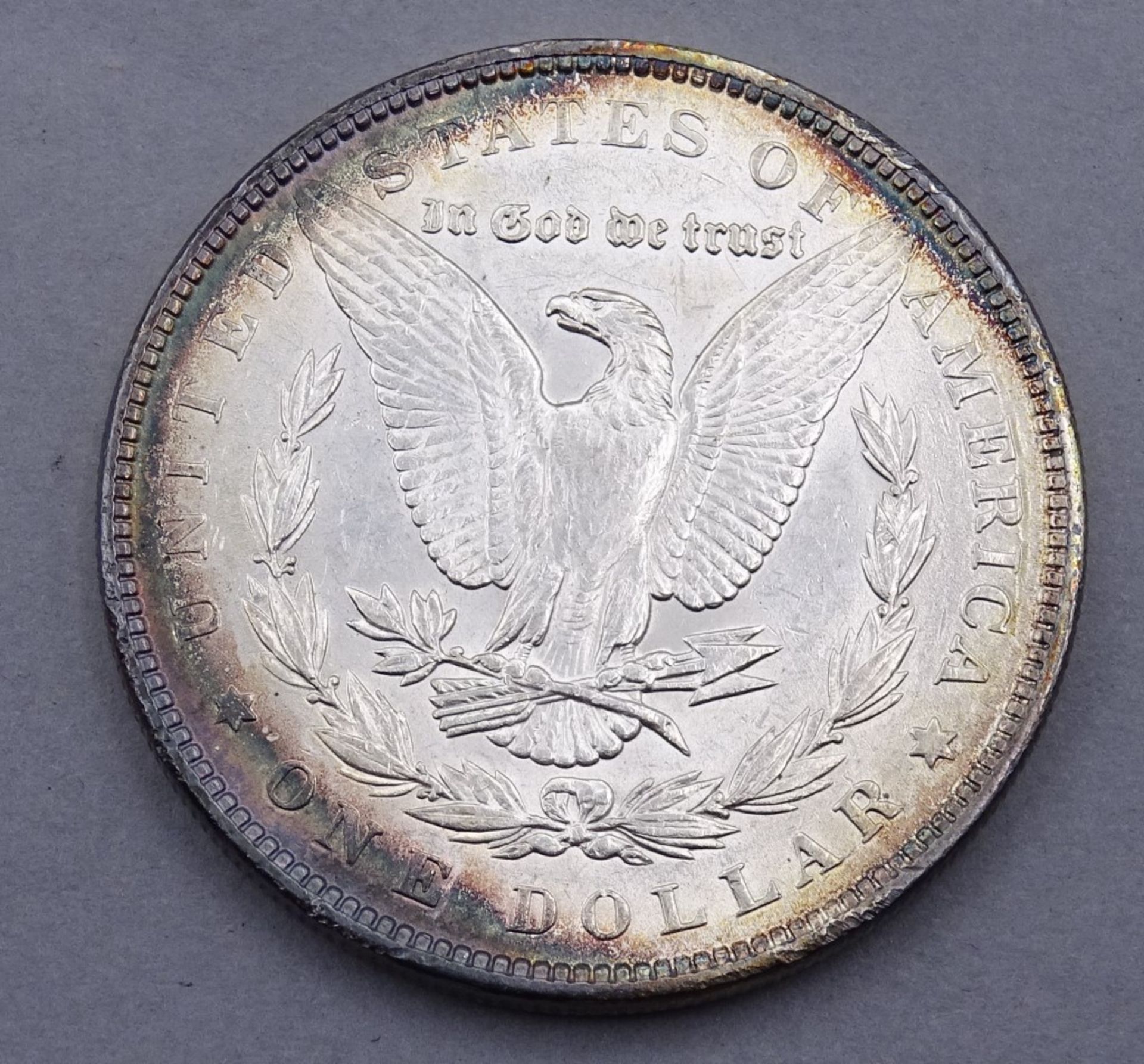 Morgan Dollar 1887,Silber, 26,6gr. - Image 2 of 2