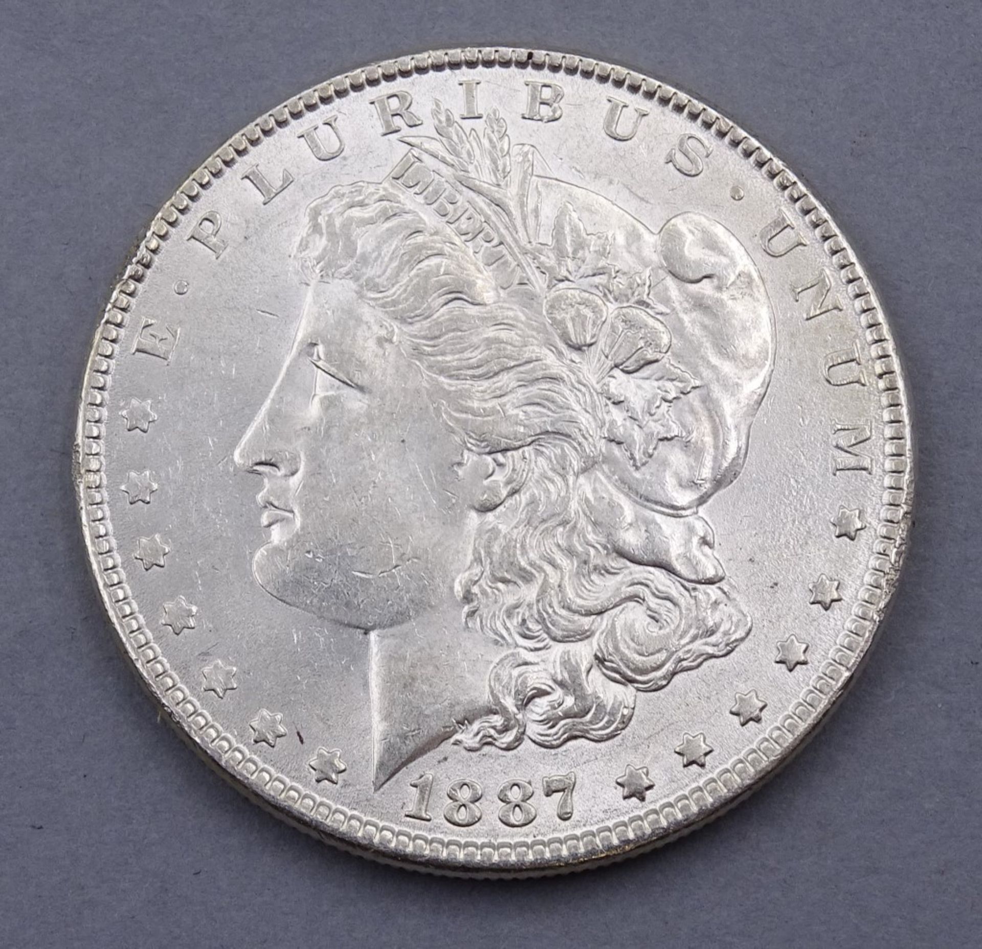 Morgan Dollar 1887,Silber, 26,6gr.