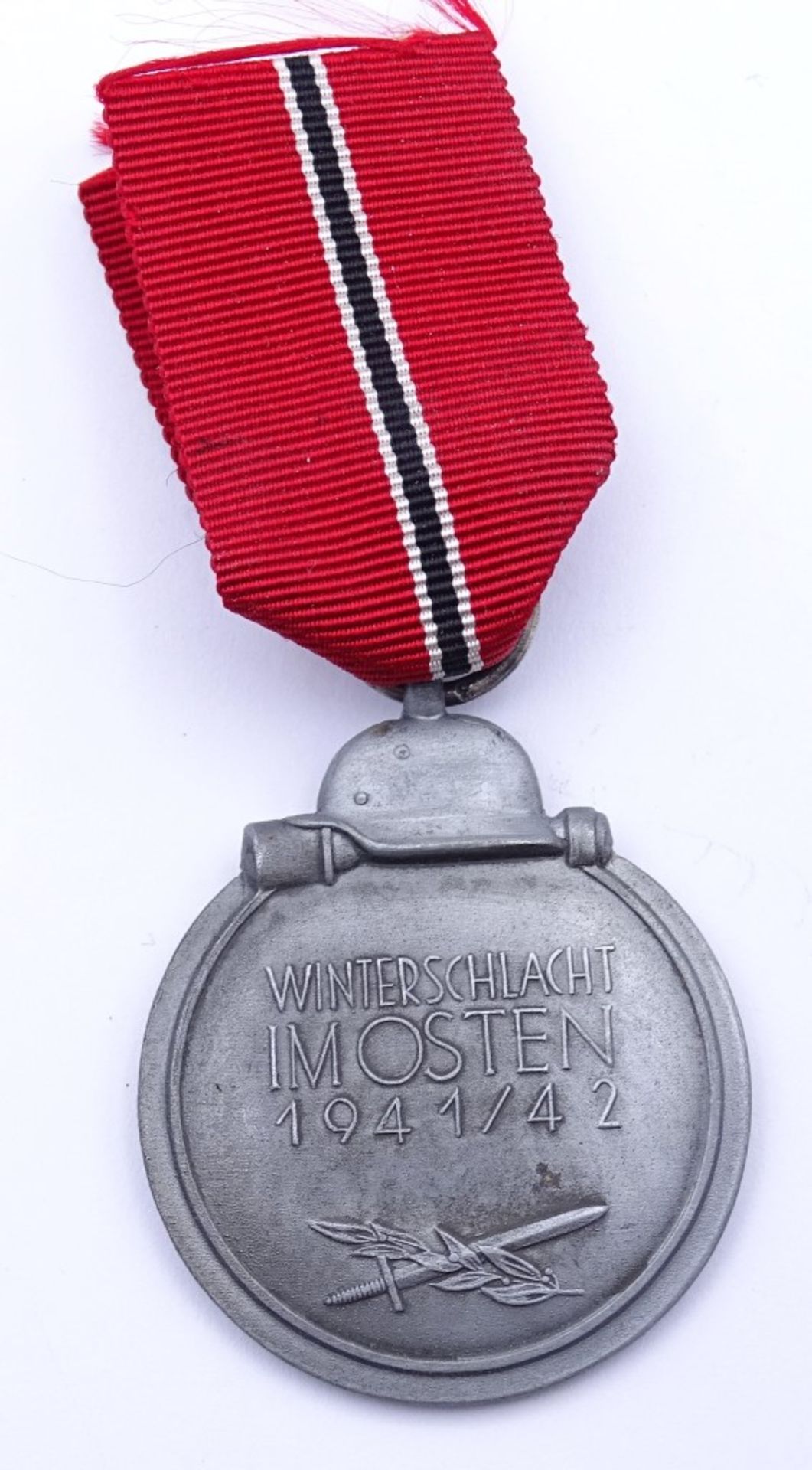 Winterschlacht im Osten Medaille an Band 1941/42,Hrst.auf Öse "3 - Bild 2 aus 3