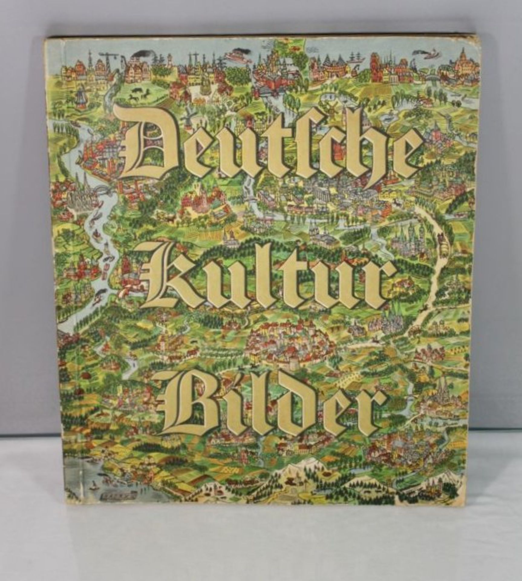 Sammelalbum, Deutsche Kulturbilder, kompl. , 1934.