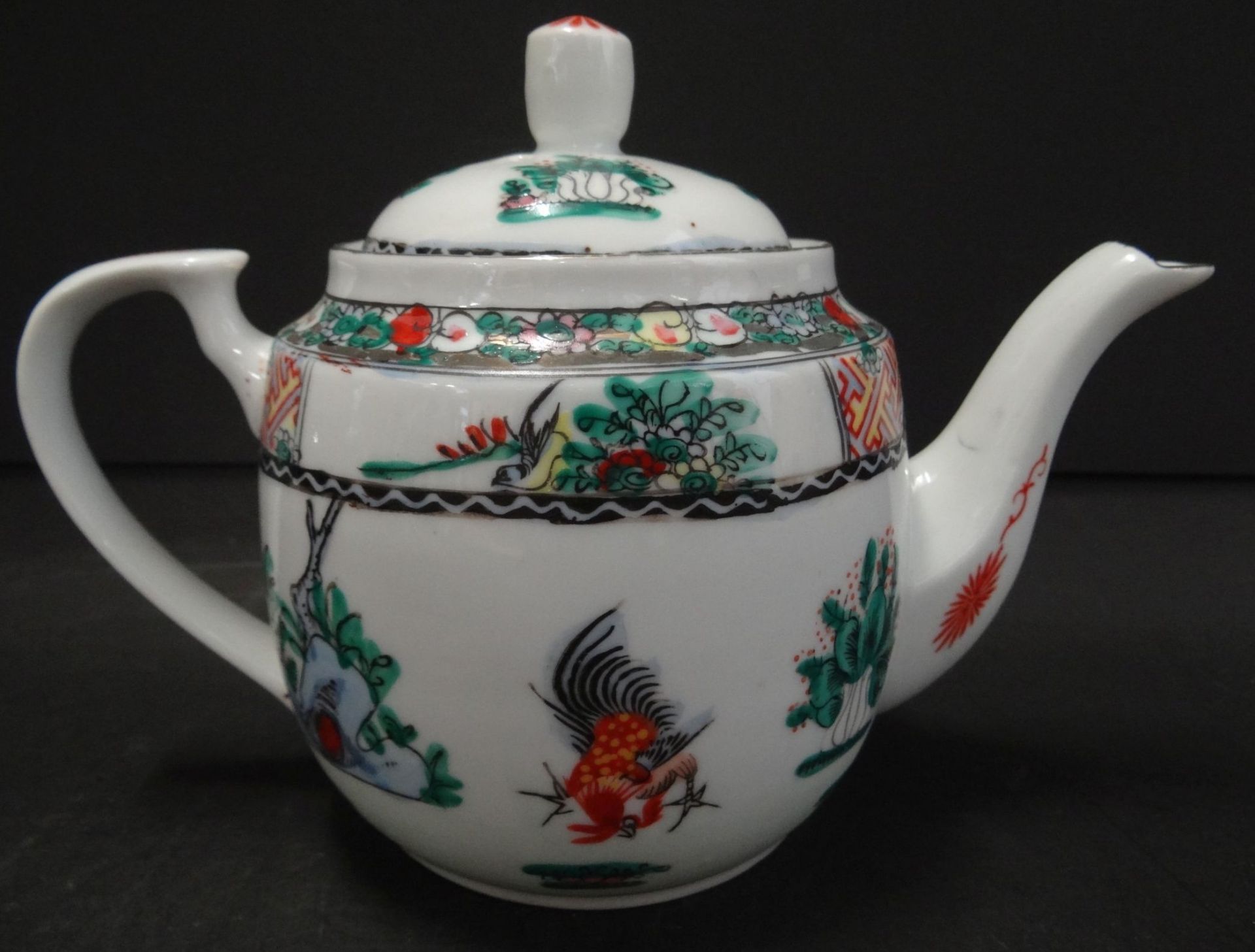 Teekanne, China, H-14 cm - Image 3 of 5