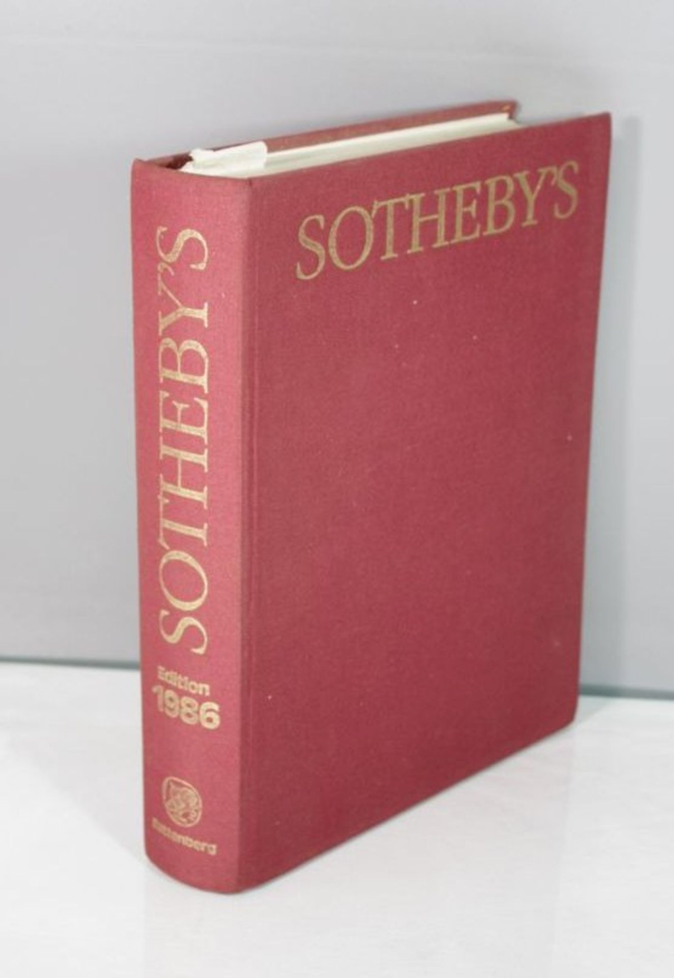 Sothebys Edition 1986.