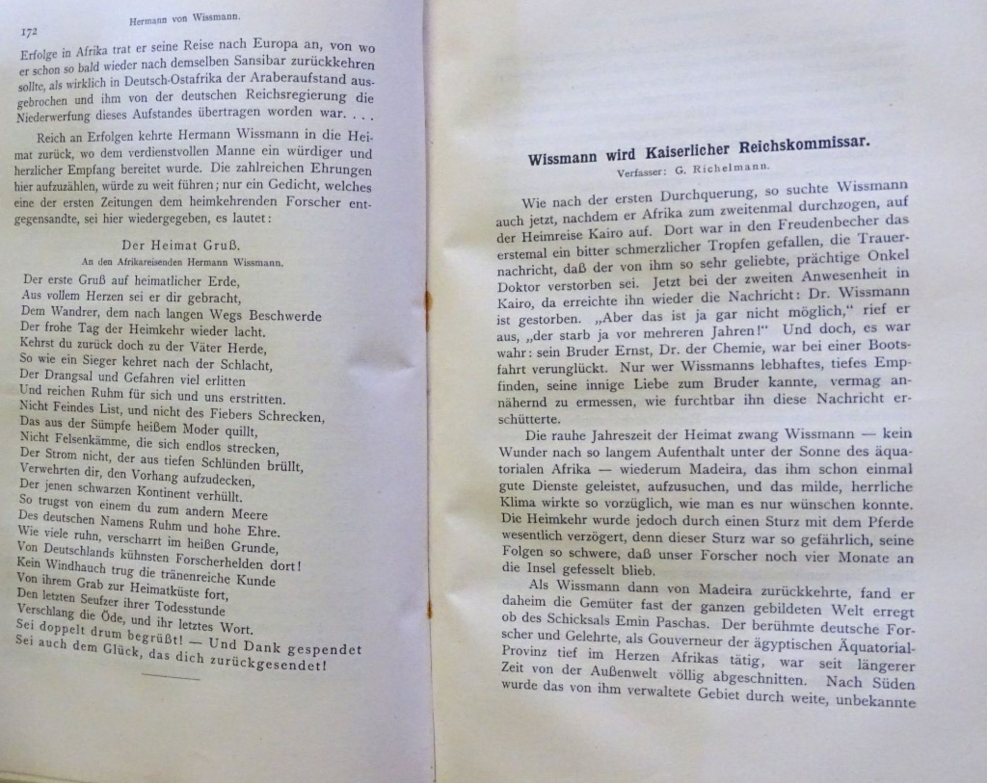 Deutschlands größter Afrikaner Hermann von Wissmann, Berlin 19 - Image 6 of 6