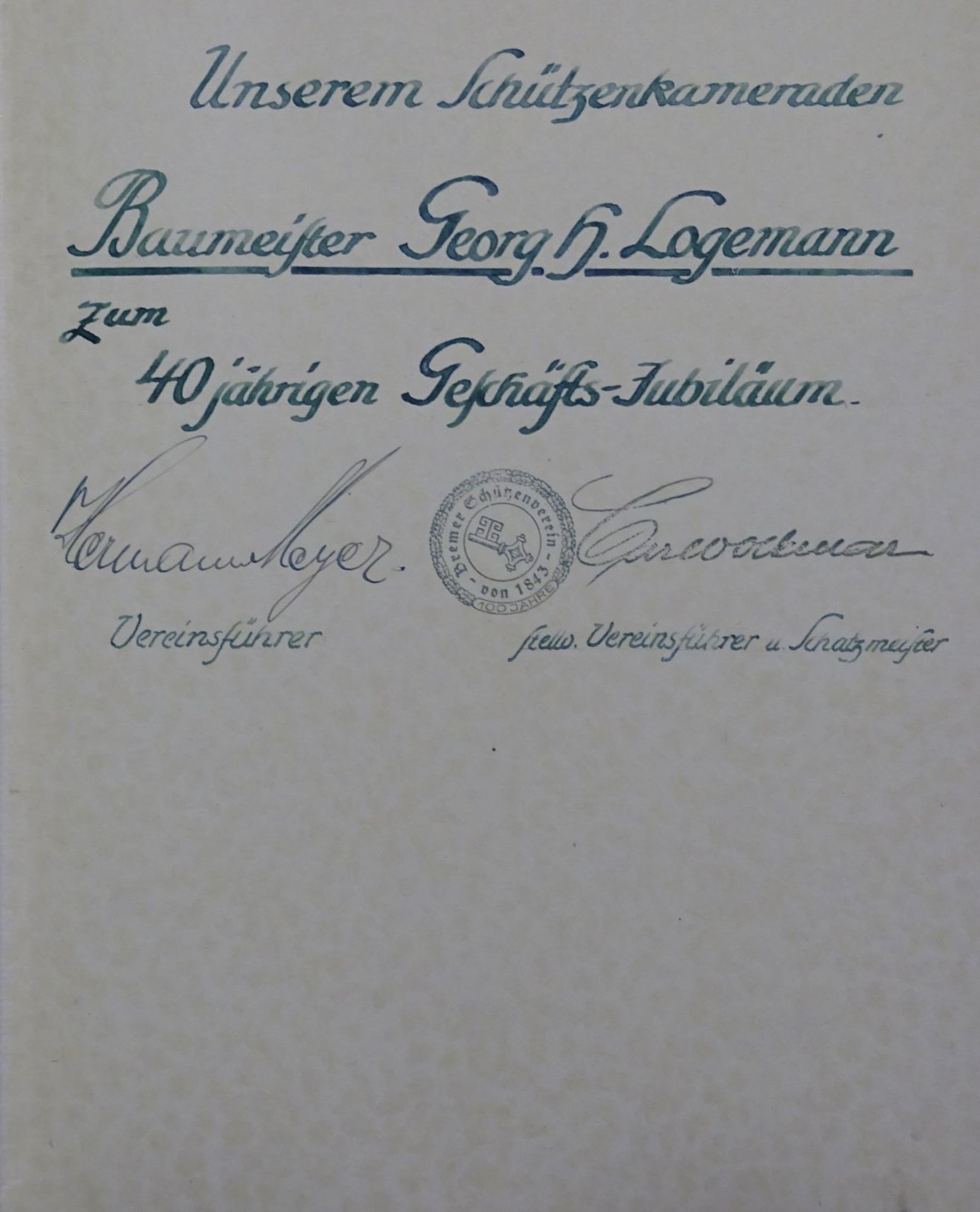 "Der Ehrenspiegel deutscher Schützen", - Image 2 of 6