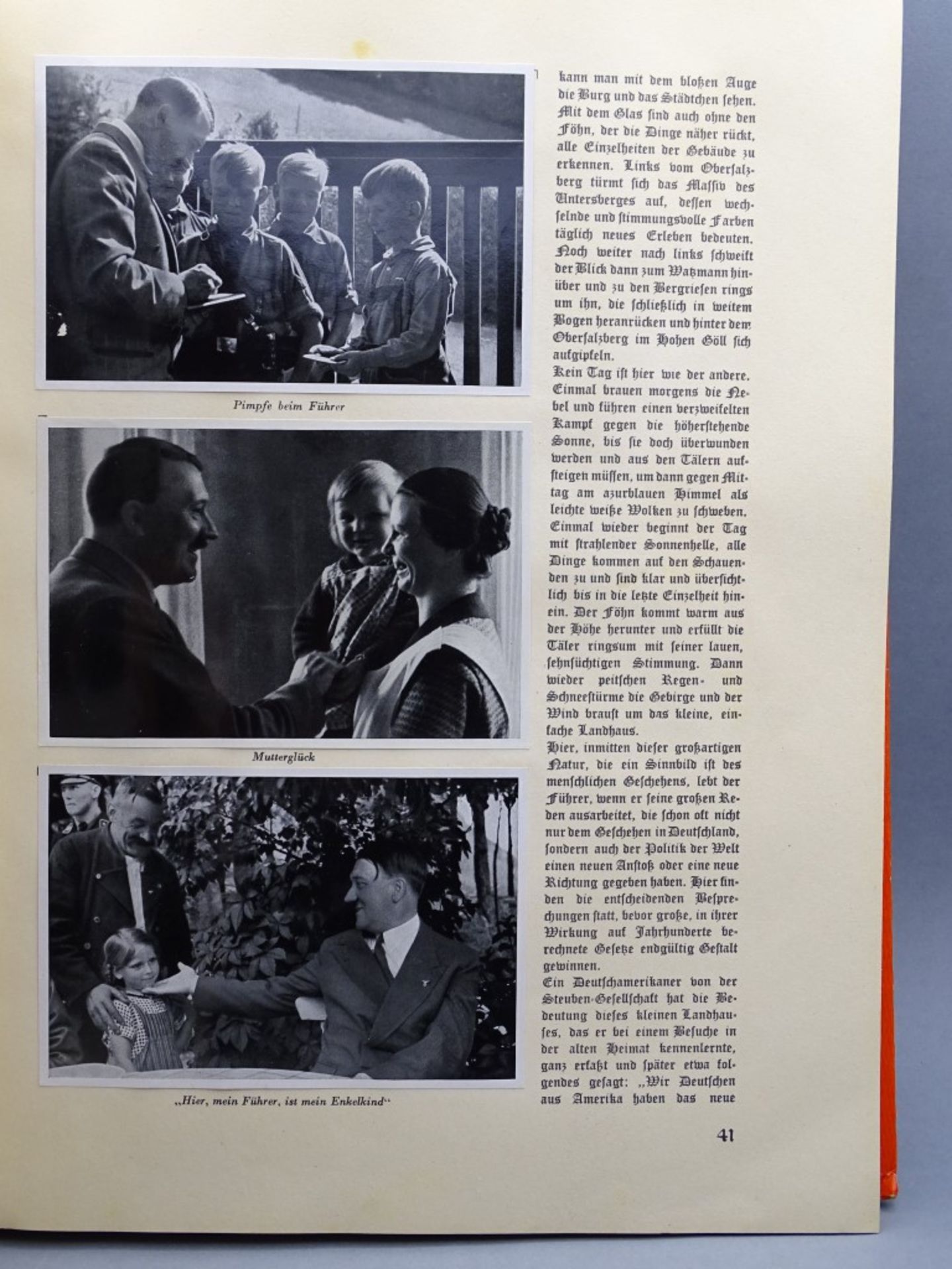Sammelbilder Album "Adolf Hitler".Ersten 8 Seiten fehlen"""" - Bild 2 aus 5