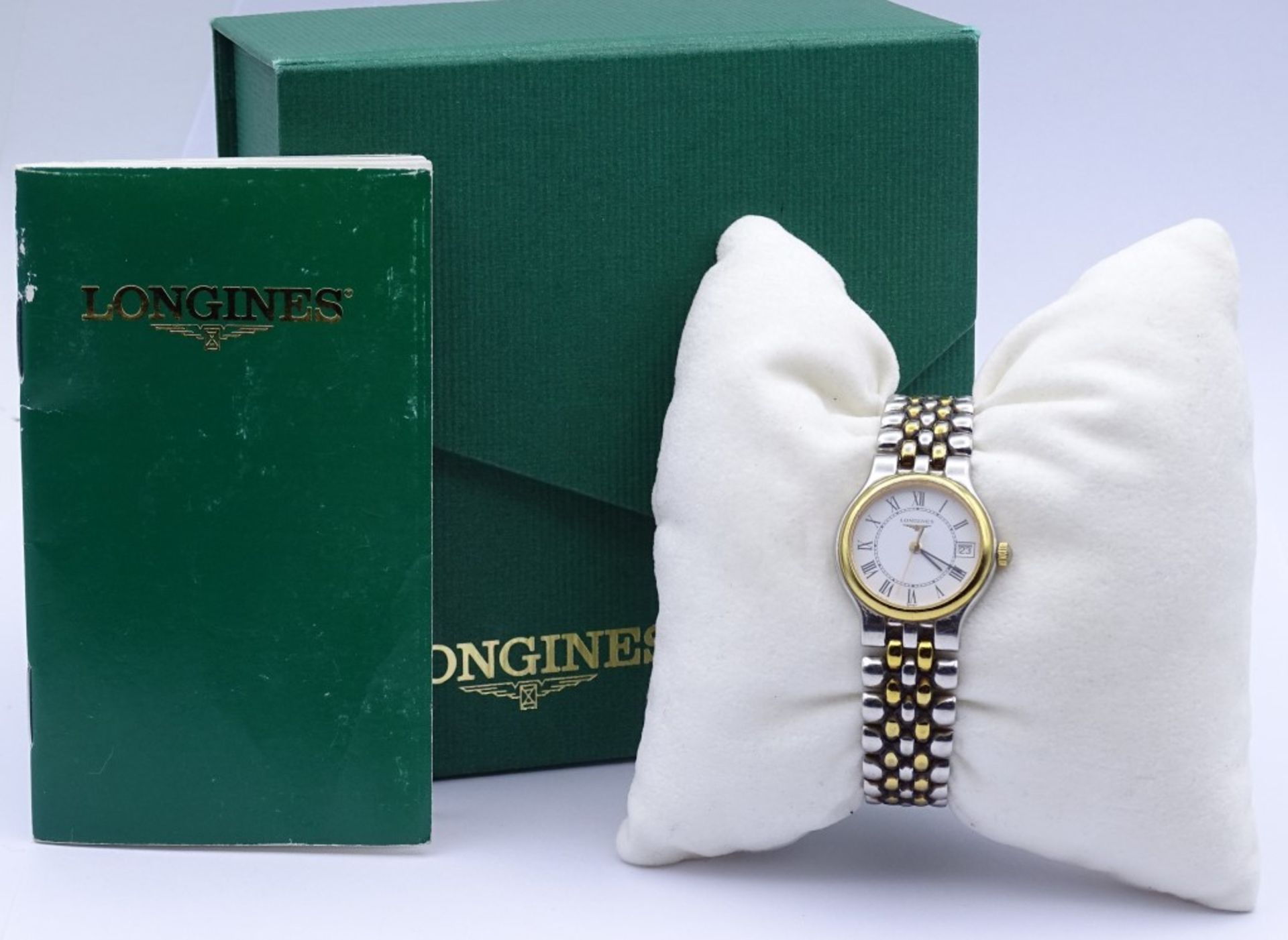 DAU "Longines",Les Grandes Classiques,d-23,5mm,Quartz,Tragespuren,anbei Schachtel und Anleitung""""