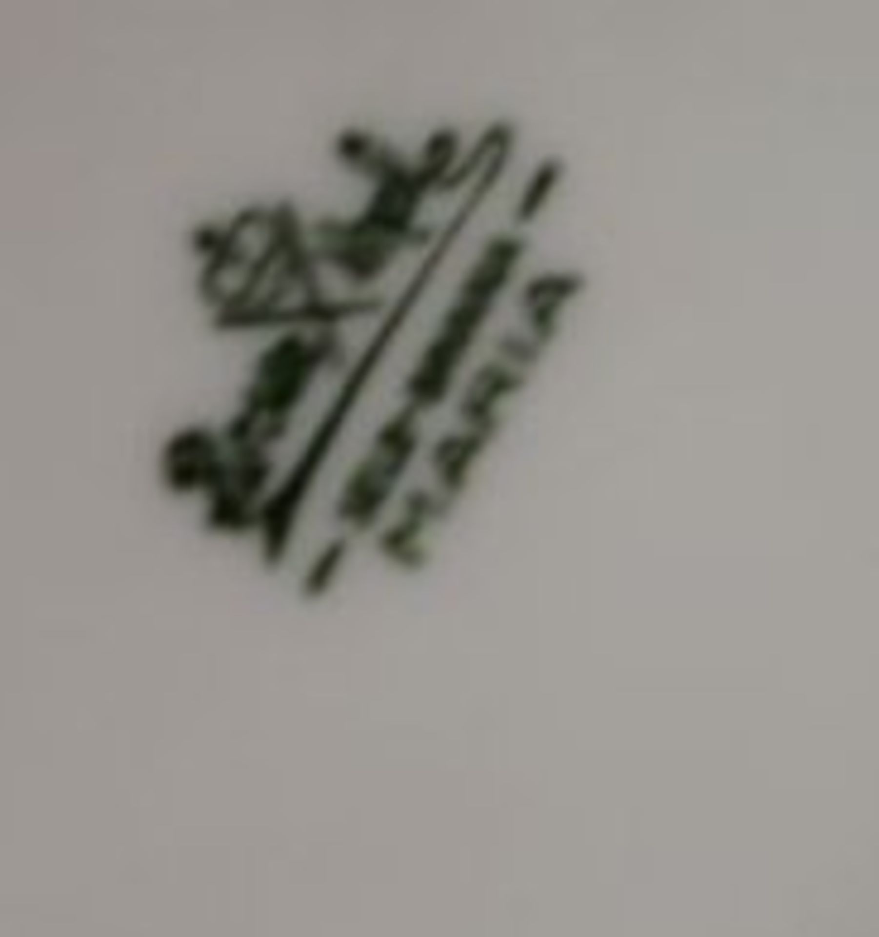 Tortenplatte, Rosenthal, Form Maria, Streublümchen, H-4,5cm D-30cm. - Bild 3 aus 3