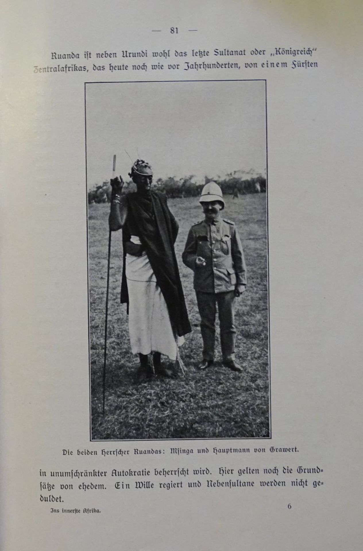 "Ins innerste Afrika",Ad.Friedr.Herzog zu Mecklenburg,1908 - Image 6 of 7
