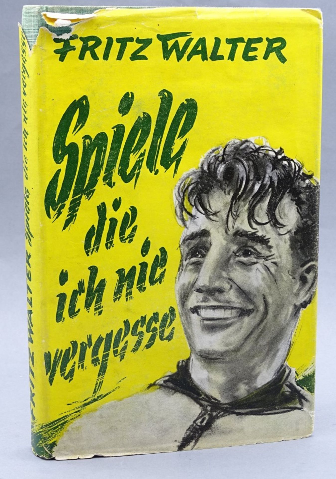 Fritz Walter- "Spiele die ich nie vergesse",mit orig.Unterschrift von Fritz Walter,