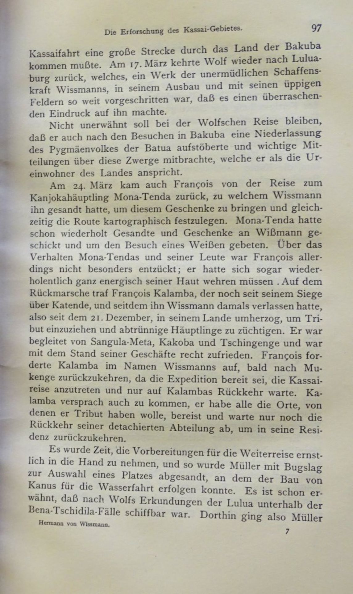 Deutschlands größter Afrikaner Hermann von Wissmann, Berlin 19 - Image 4 of 6