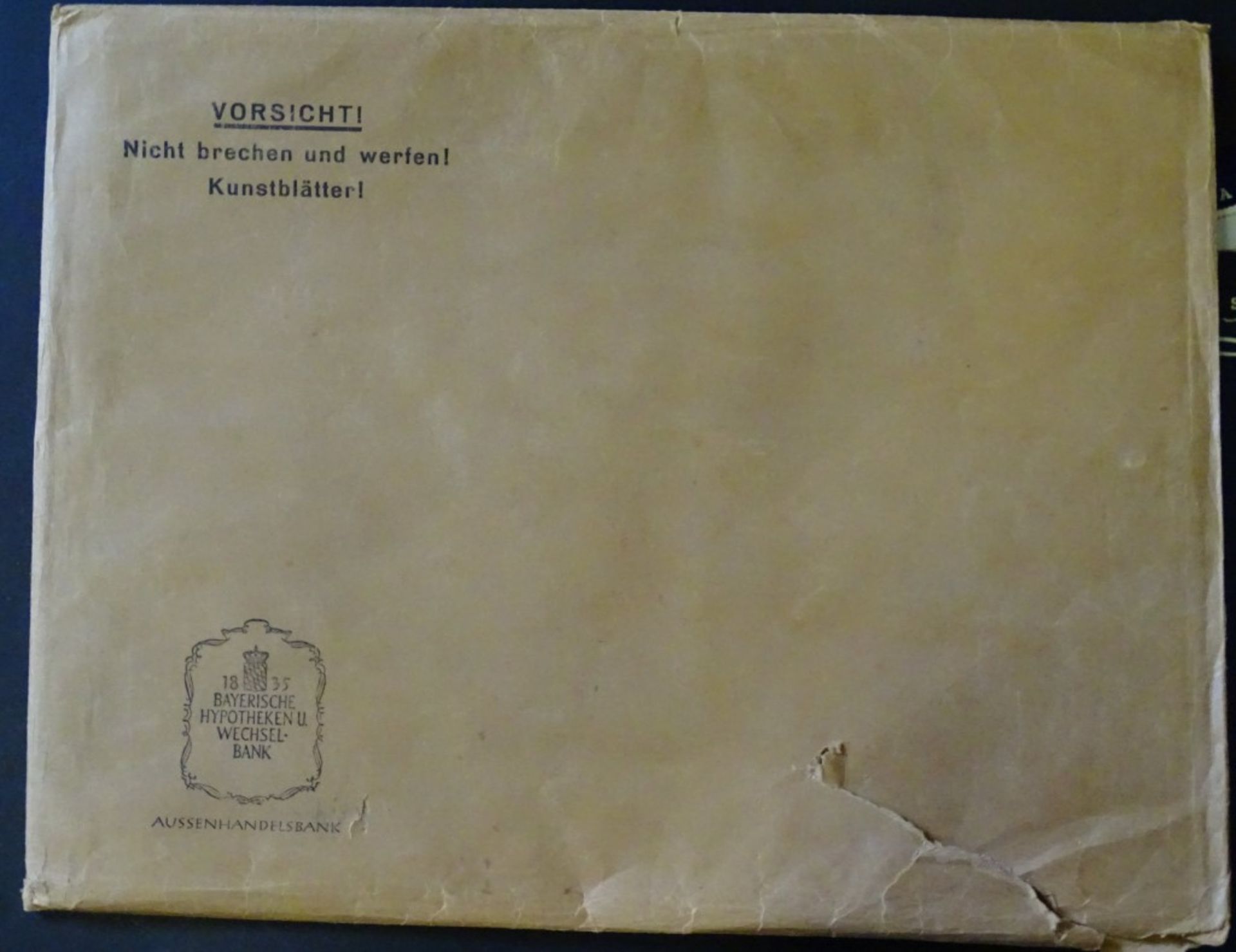 Zwei Kalender 1951 + 1953 der Bayerische Hypotheken u.Wechsel Bank"""" - Image 5 of 6