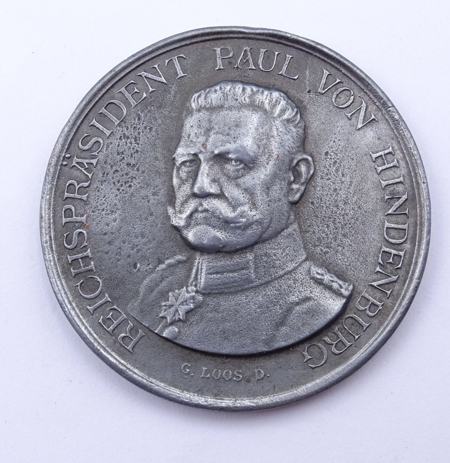 Medaille Reichspräsident Paul von Hindenbur