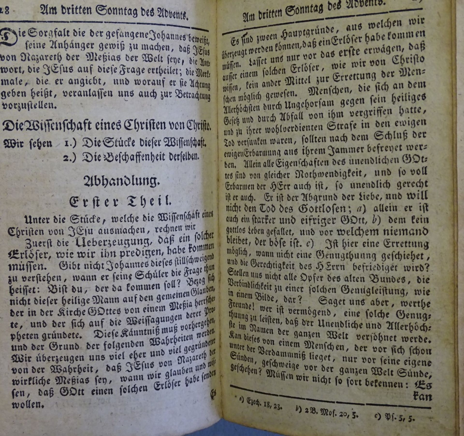 "Reden zur Erbauung auf die Tage des Herrn,Erster Theil , 1772" - Image 4 of 5