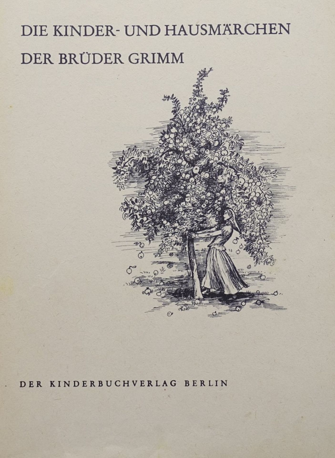 "Kinder und Hausmärchen" der Brüder Grimm, 1934/1953,Band 1"""" - Image 2 of 6