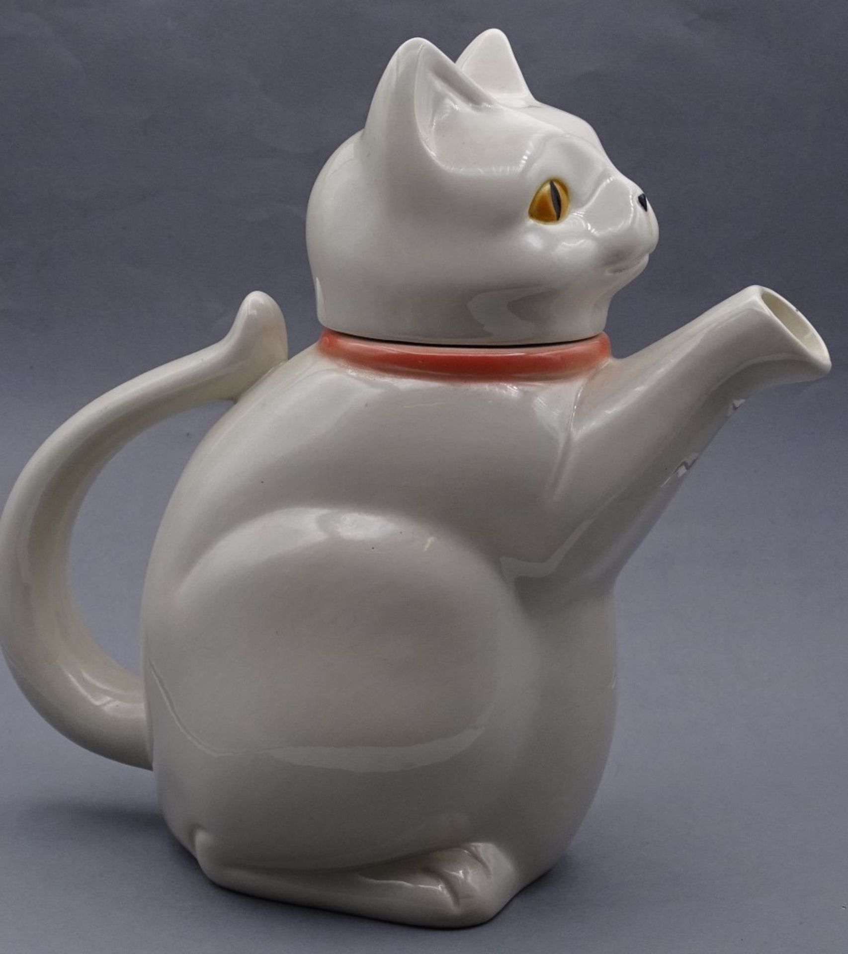 Goebel Porzellan Kanne "Katzenkanne"H-22,5cm - Bild 3 aus 5