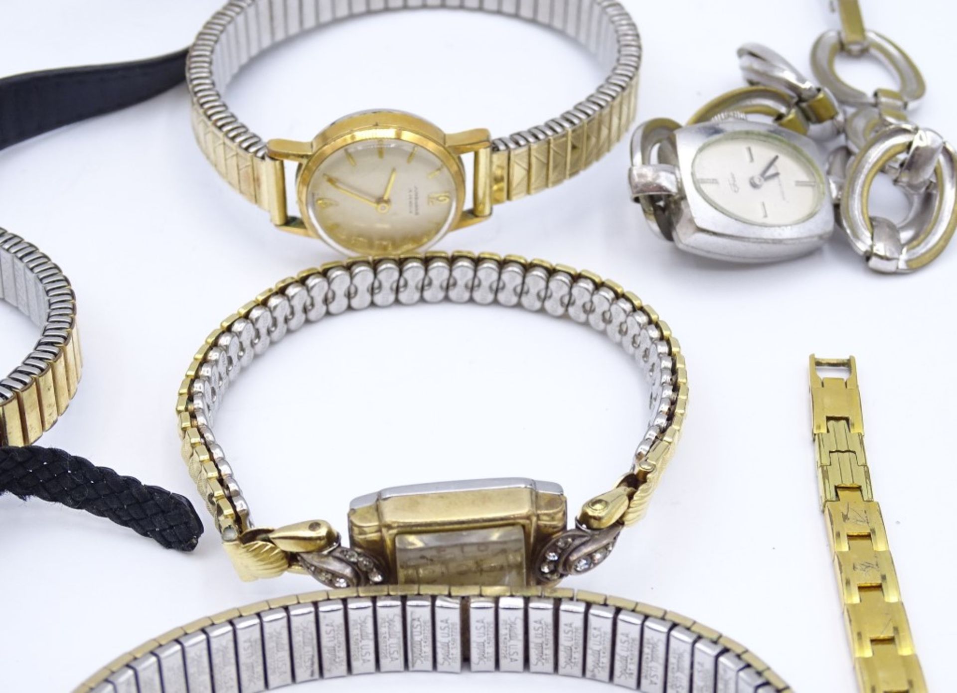 Konvolut Damen Armbanduhren,mechanisch,Werke laufen - Bild 7 aus 9