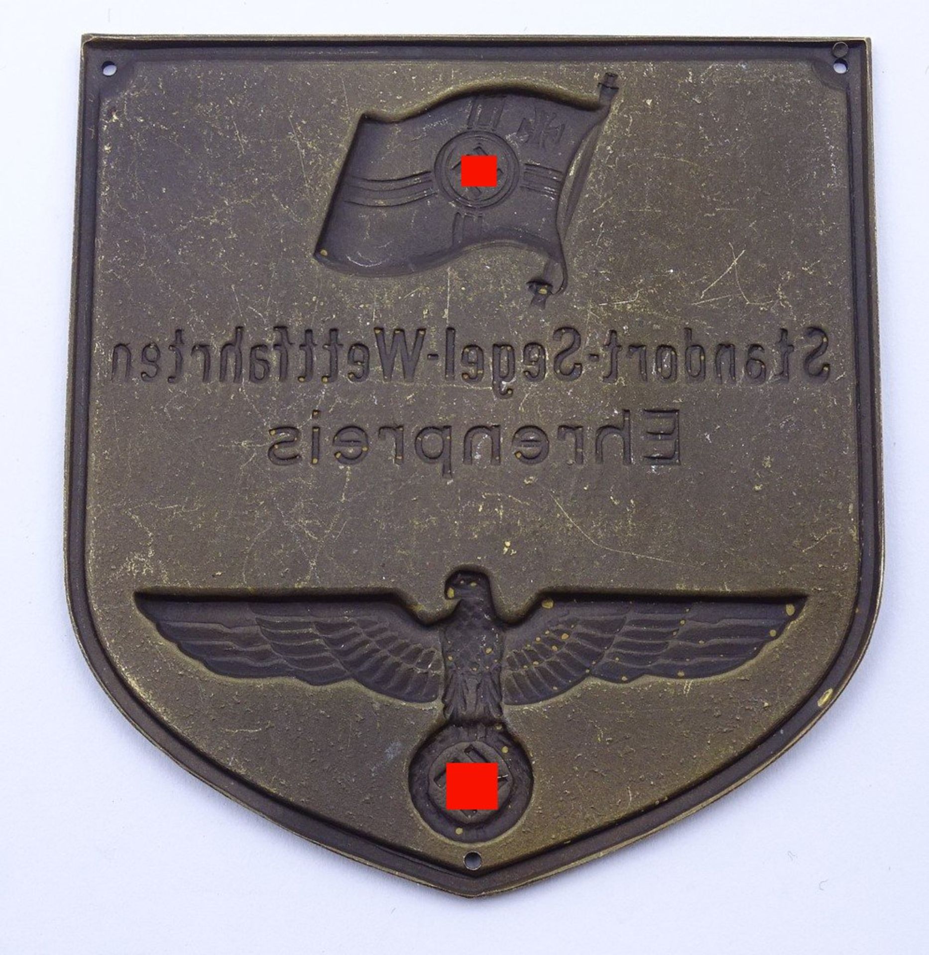 Ehrenpreis Plakette Standort Segel-Wettfahrten 6,8x6,5cm - Bild 2 aus 2