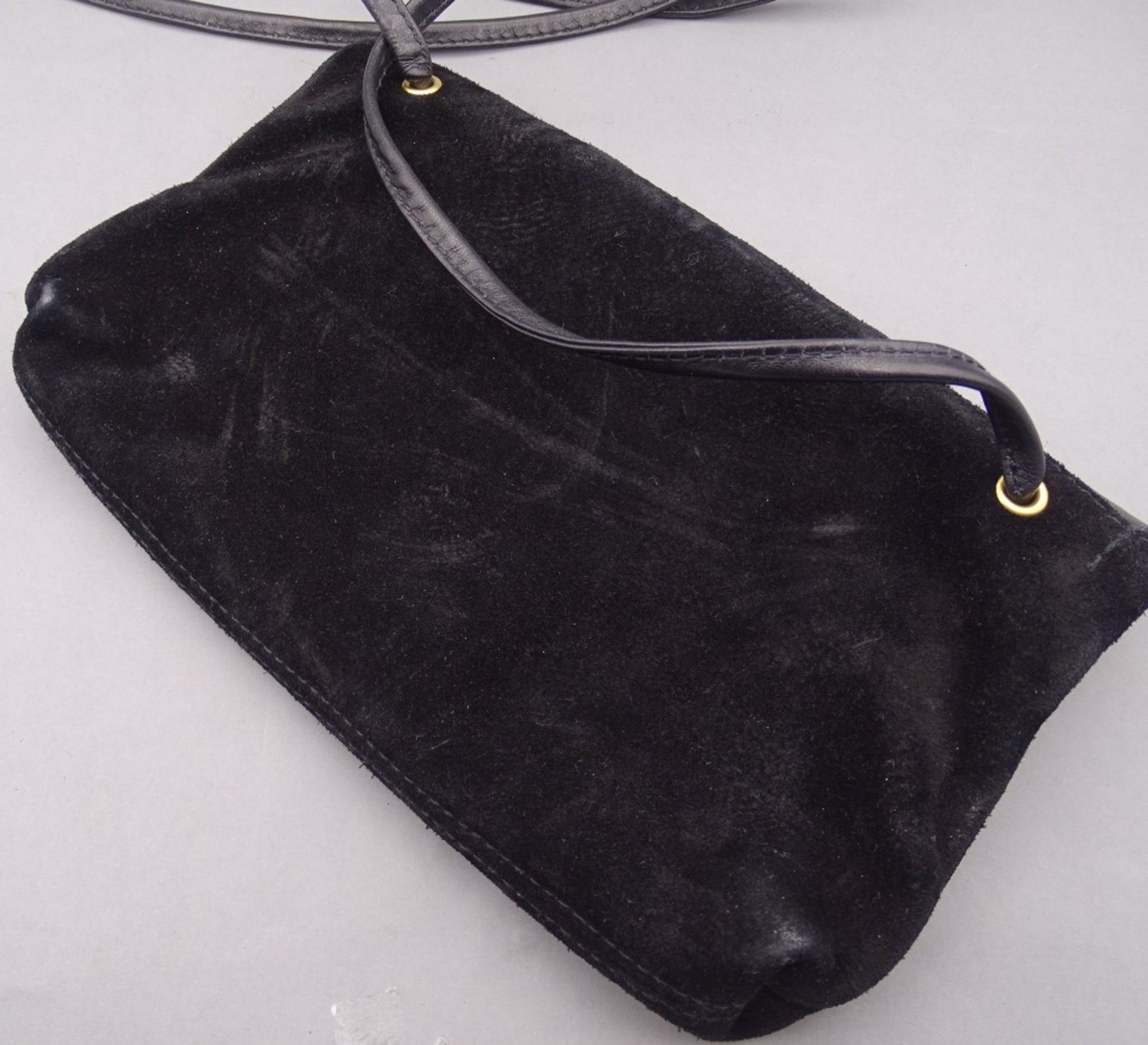 Schwarze Damen Handtasche von "Aigner "21x12,5cm - Bild 2 aus 4