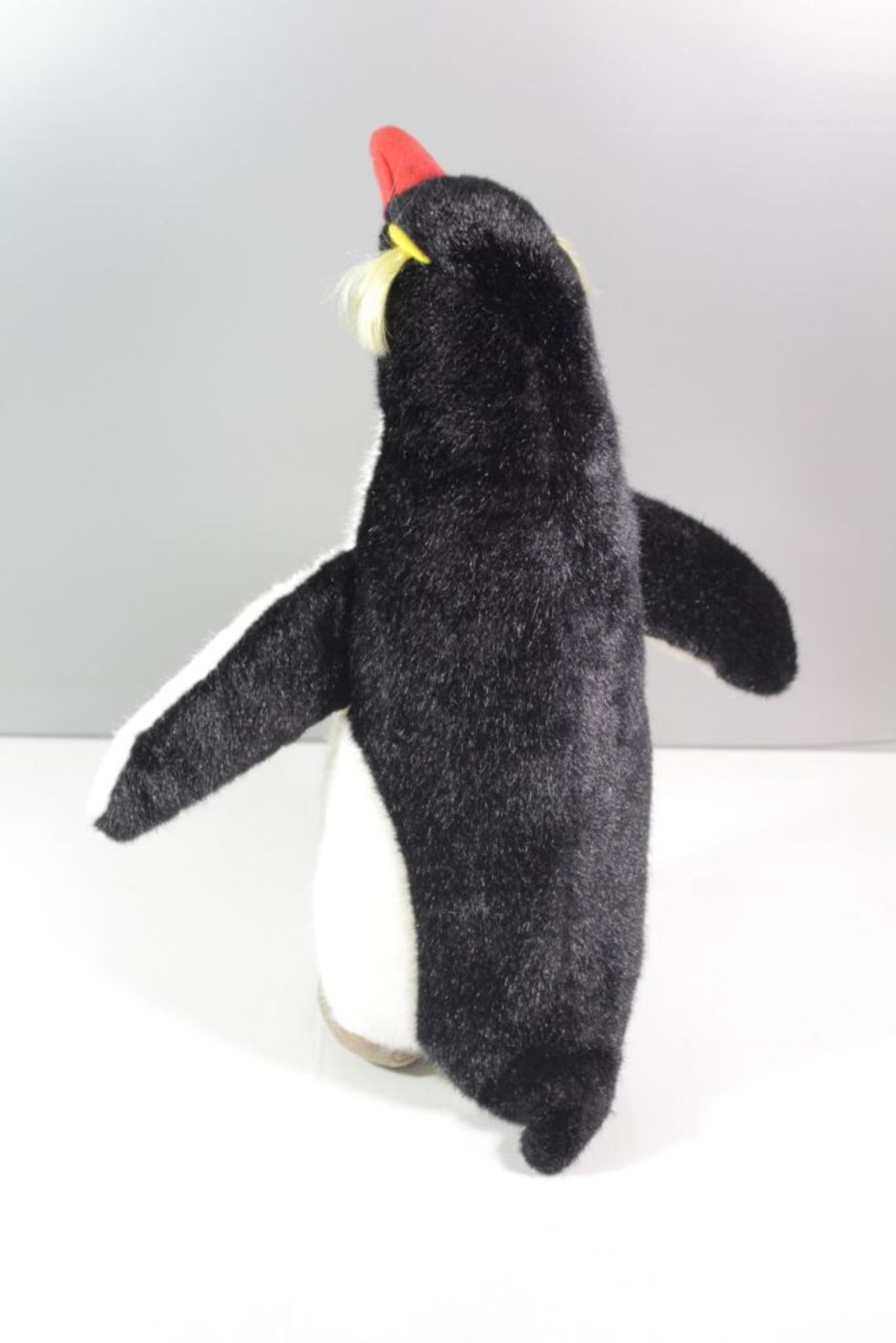 gr. Pinguin, Steiff, Knopf u. Fahne, Nr. 2505/40. - Bild 2 aus 3