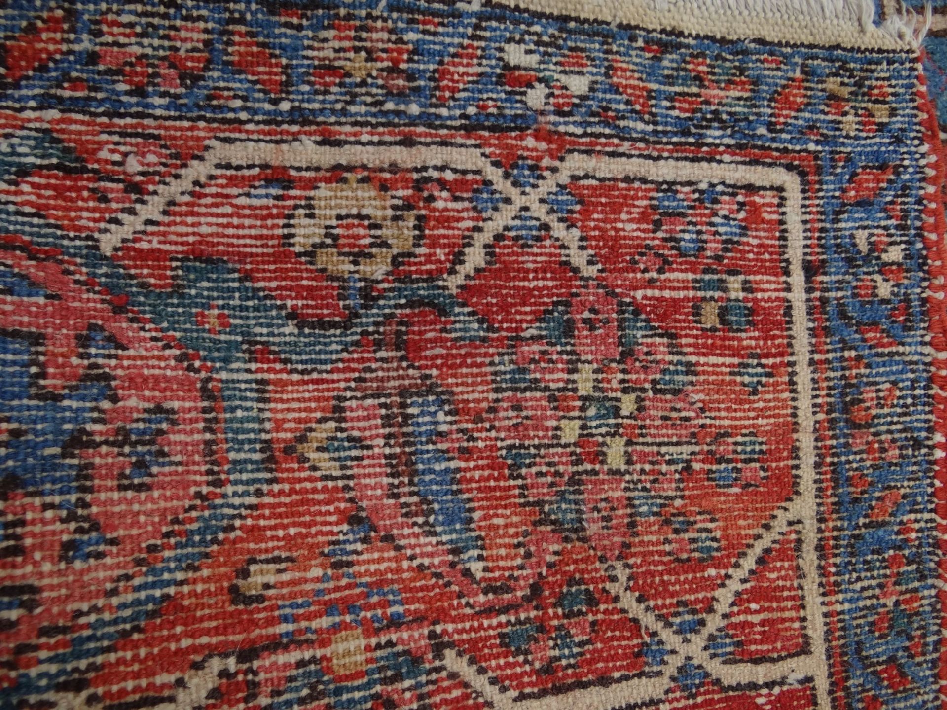 grosser dünner Perser-Teppich, 330x250 cm, gut erhalten, älter - Bild 2 aus 4