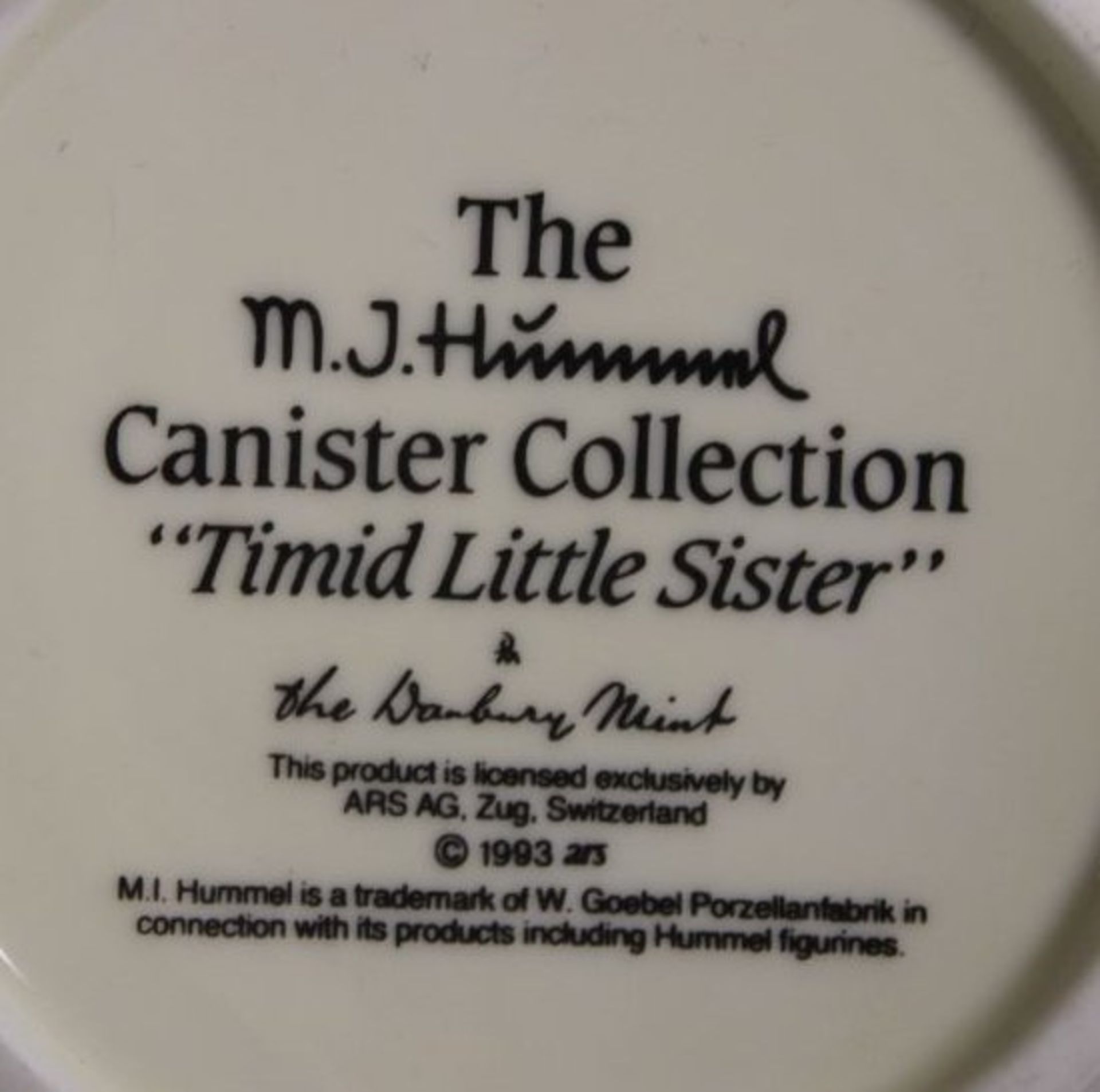 Teedose mit Hummel-Motiv, Canister Collection, H-13cm. - Bild 2 aus 2
