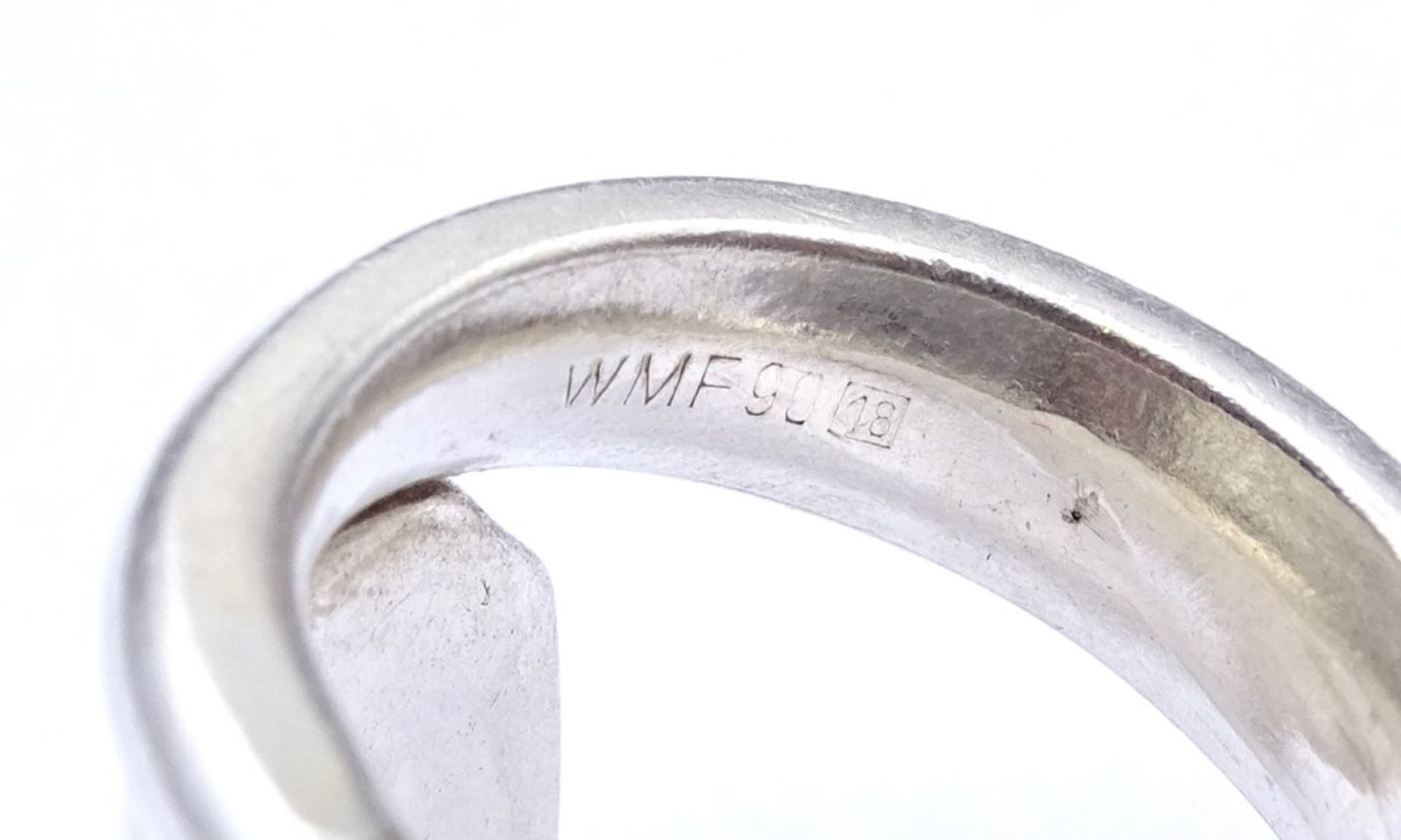 Ring WMF 90er Auflage,aus Besteck gefertigt,RG 64/65 - Bild 4 aus 4