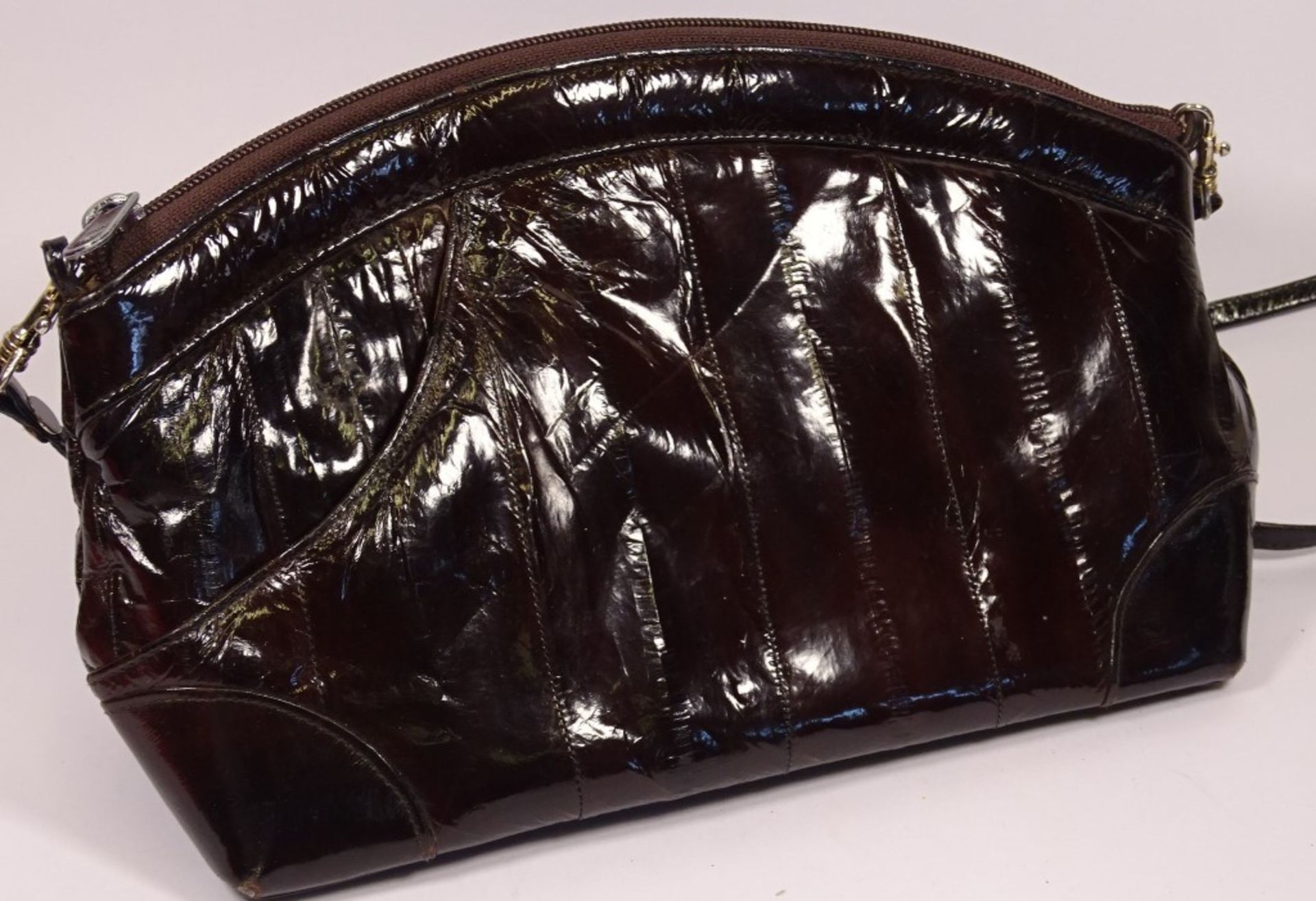 braune Damen Handtasche, 16x25cm - Image 2 of 4