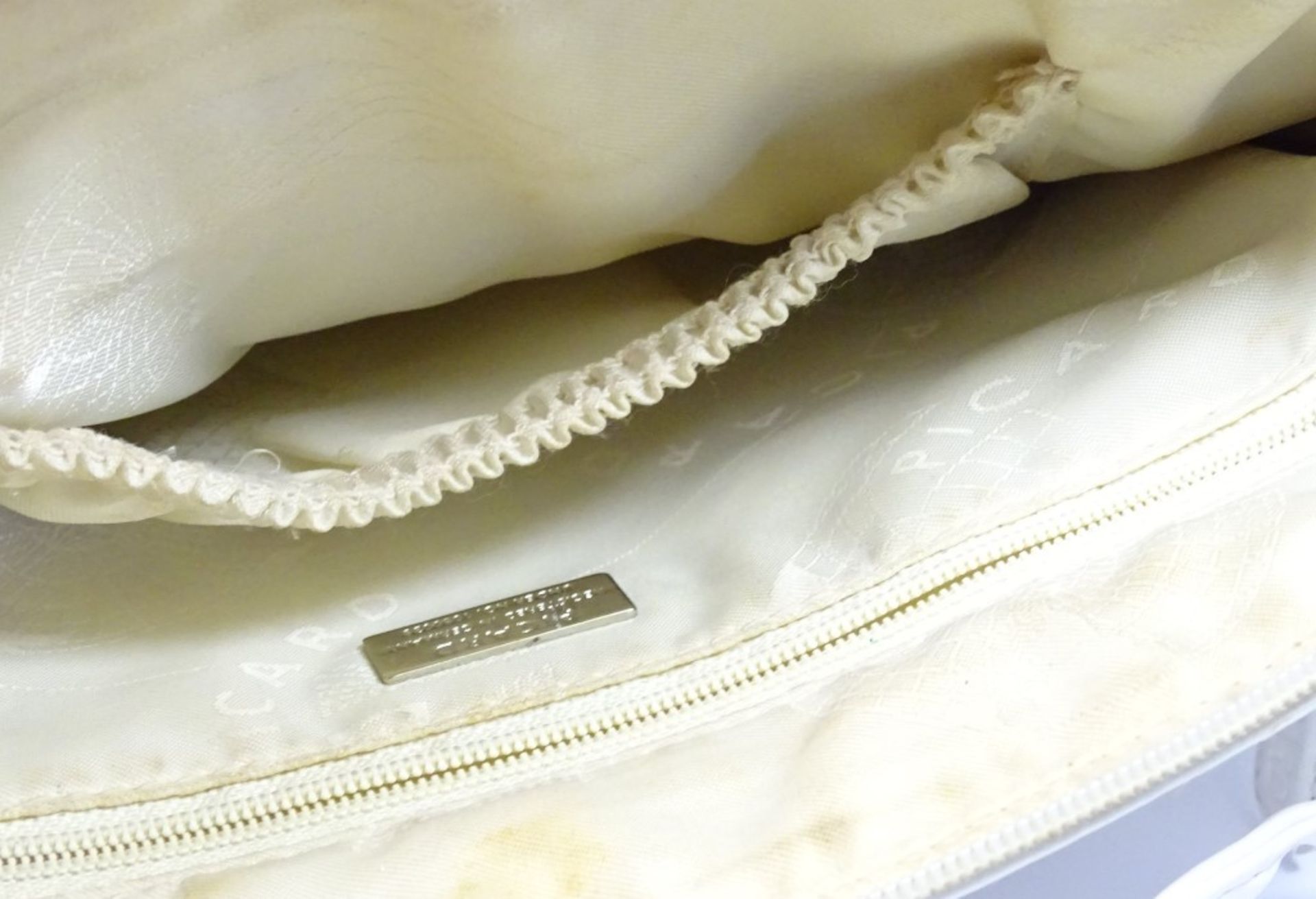 weisse Damen Handtasche "Picard",18x26cm - Image 4 of 4