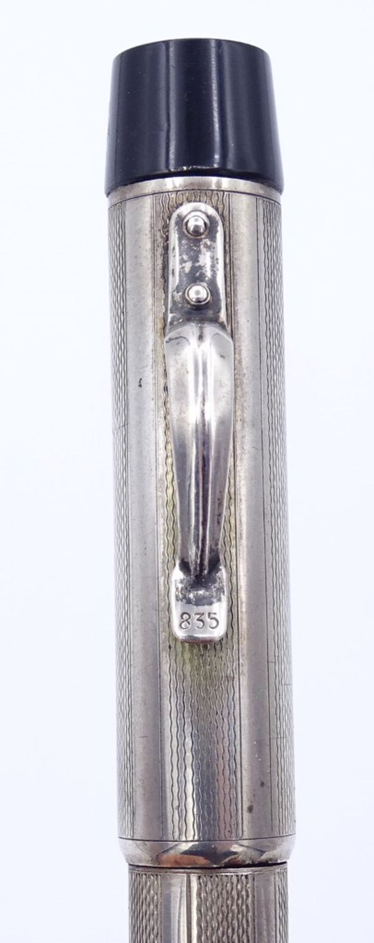 Alter Füller in 835er Silber,L- 11,8cm, 17,5gr - Bild 2 aus 4