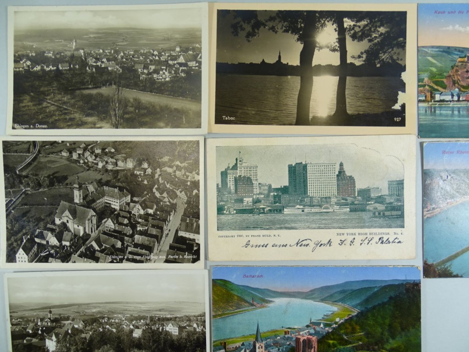 Konvolut Postkarten mit Stadtansichten,alle gelaufen,auch Feldpostkarten bei - Bild 2 aus 5