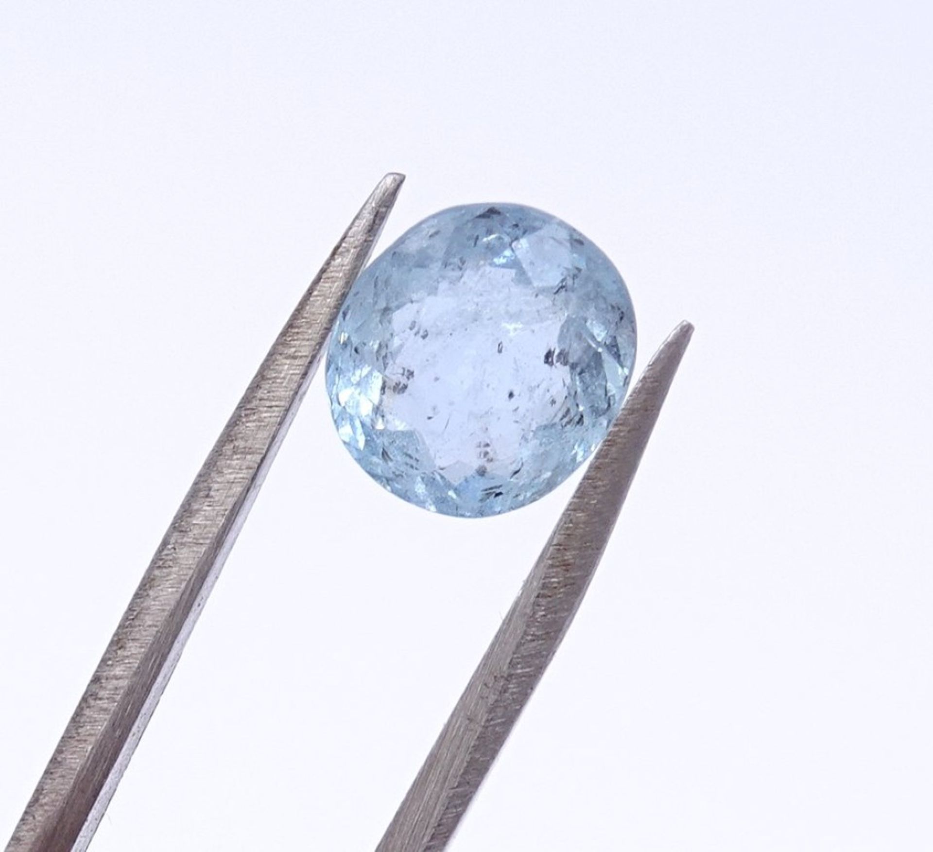 Aquamarin 1,35ct.,natürlich, 7,5x6,7x4,1m