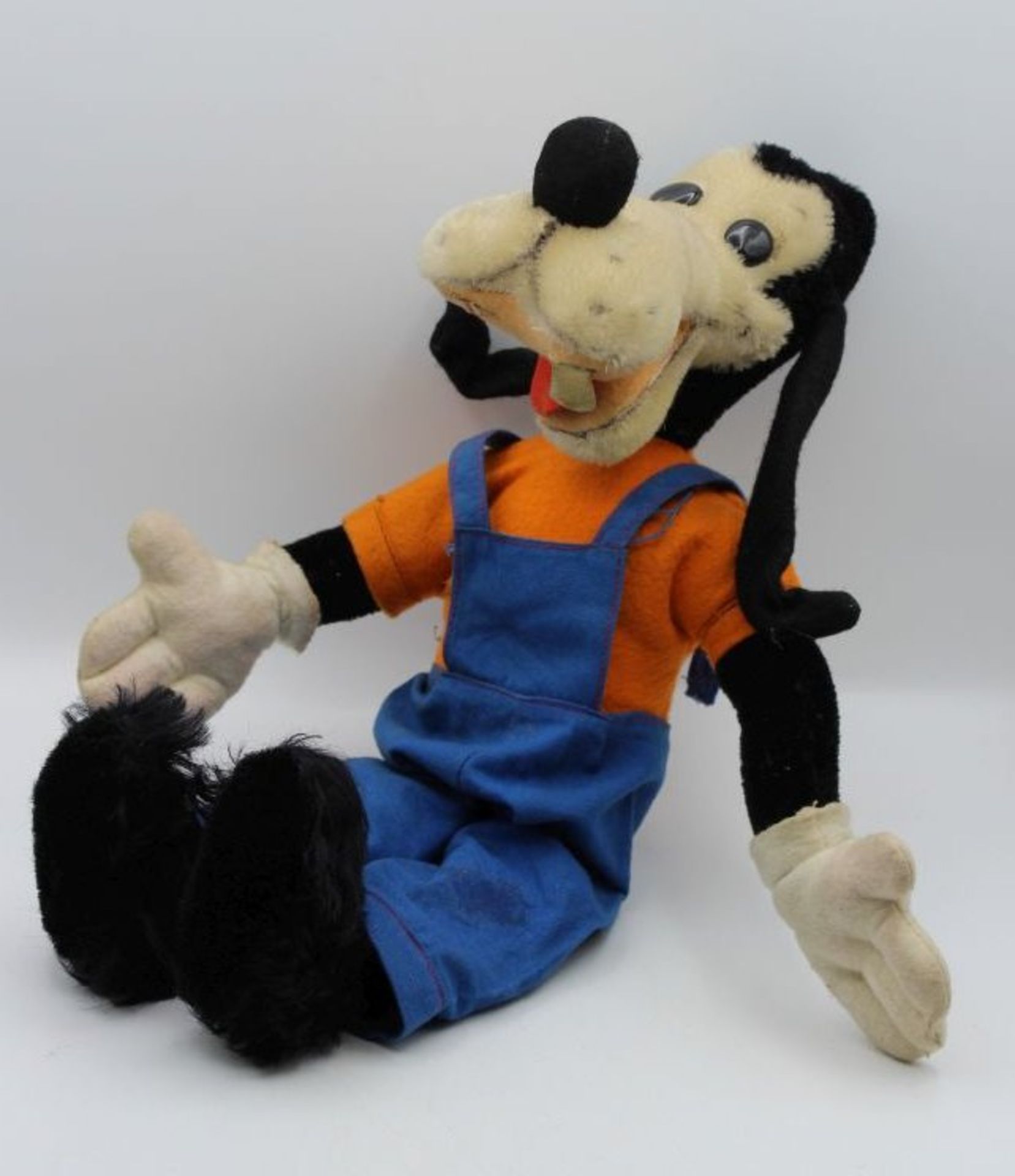 Goofy, wohl Schuco, bespielte Erhaltung, H-34cm.