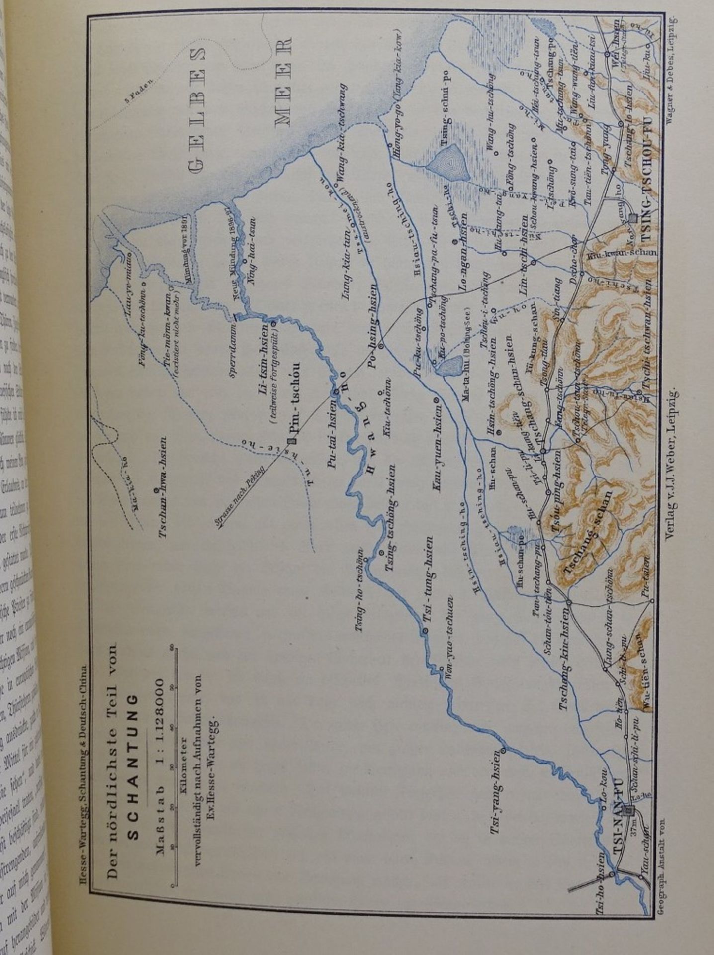 "Schantung und Deutsch- China im Jahre 1898" von Ernst von Hesse-Wartegg, Leipzig 1898 - Bild 5 aus 9