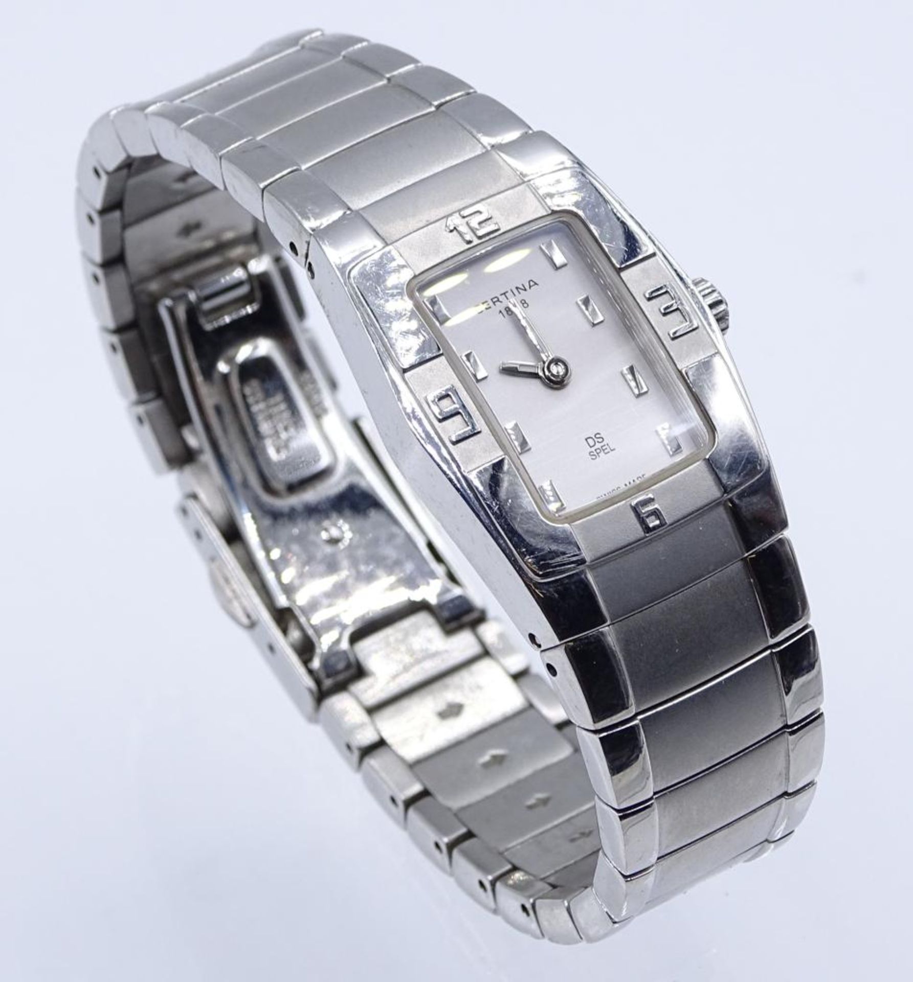Damen Armbanduhr "Certina DS SPEL", Quarz,Edelstahl,Funktion nicht überprü - Bild 2 aus 5