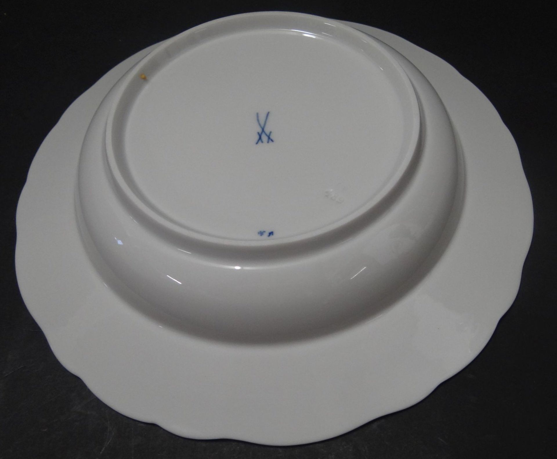 6 Suppenteller "Meissen" Zwiebelmuster, D-24 cm, alles 1.Wahl - Bild 5 aus 6