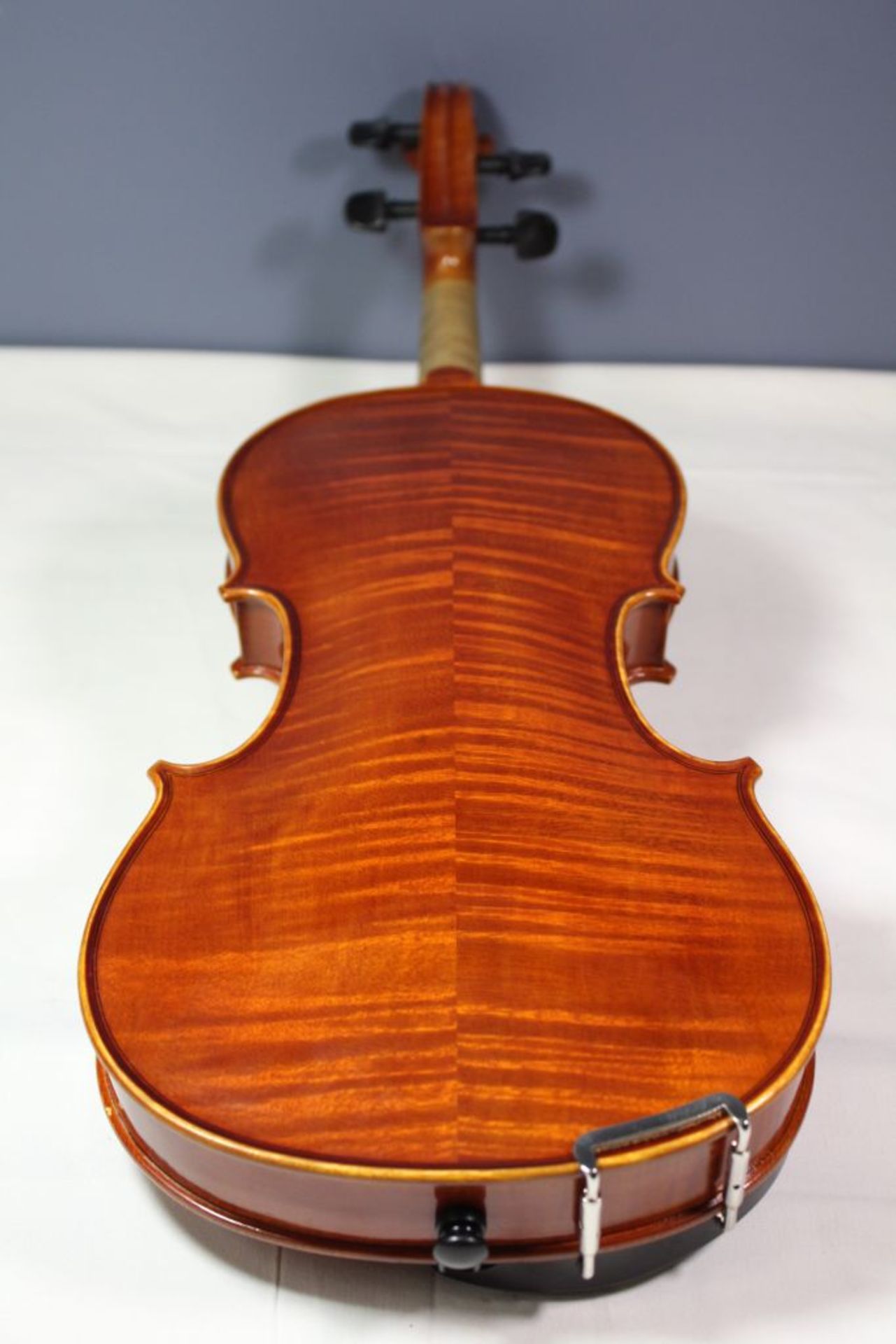 Geige, innen Klebeetikett "Intrumentenbau Mittenwald -Adorf", guter Zustand, anbei Bogen, L-57cm, in - Bild 6 aus 9