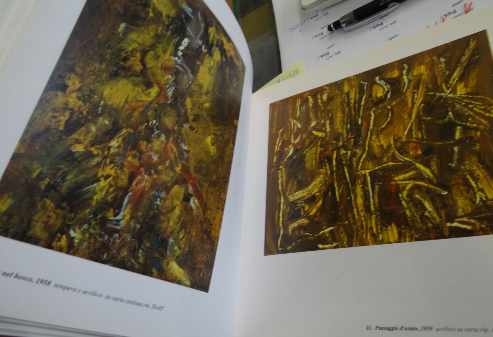 Pompilio MANDELLI (1912-2006), 1955 "Paesaggio verde", Öl/Leinen, 77x88 cm, anbei PP- Buch über - Bild 10 aus 10