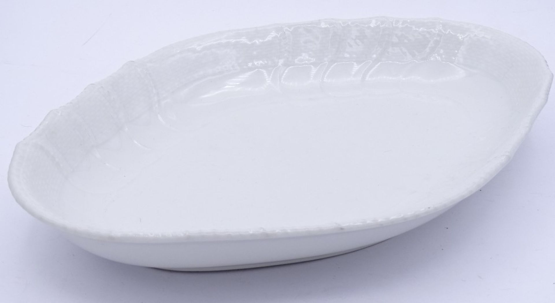 Ovale "KPM" Schale,Weißporzellan,Zeptermarke, 26x18,5c - Bild 2 aus 5