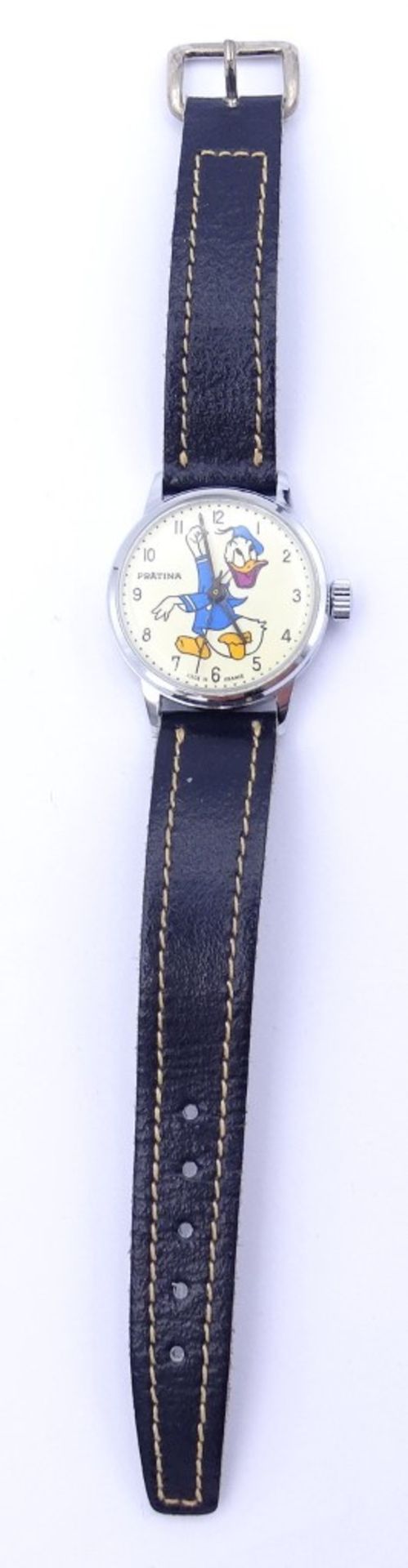 mech.Armbanduhr"Prätina",Walt Disney,d-26,5mm,Werk läuft,limitiert 267/17 - Bild 3 aus 3