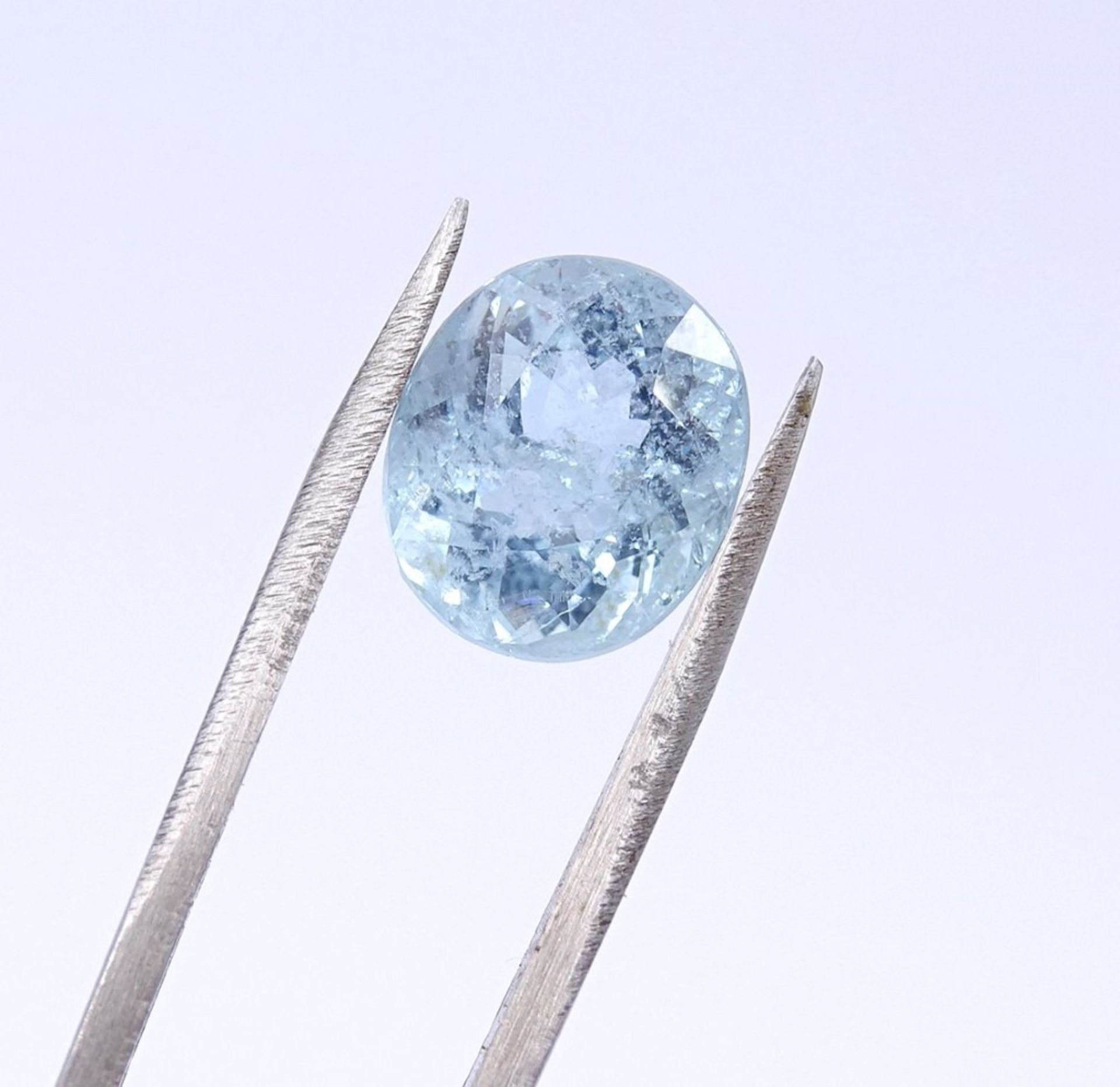 Aquamarin 3,57ct.,natürlich, 10,2x8,7x6,7m