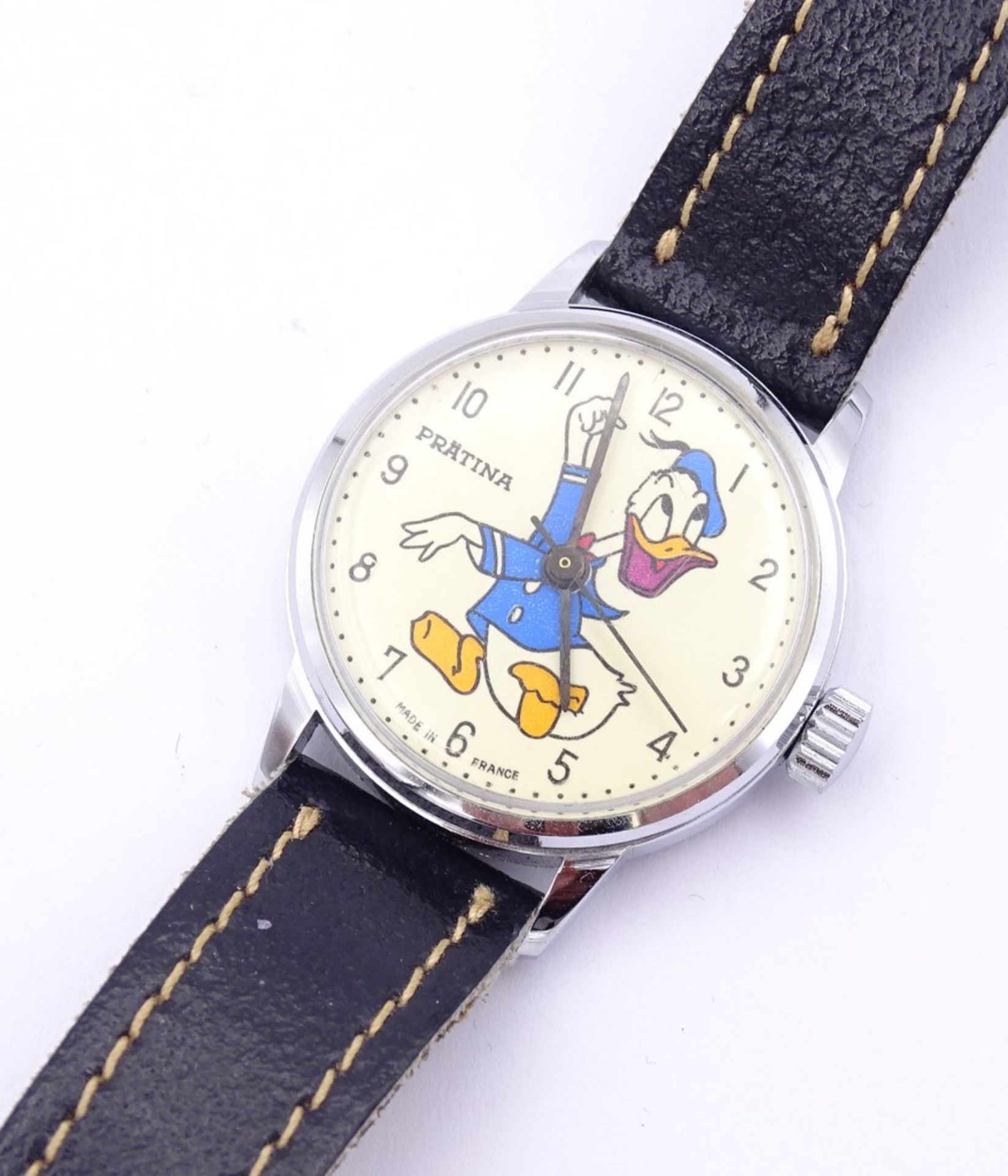 mech.Armbanduhr"Prätina",Walt Disney,d-26,5mm,Werk läuft,limitiert 267/17