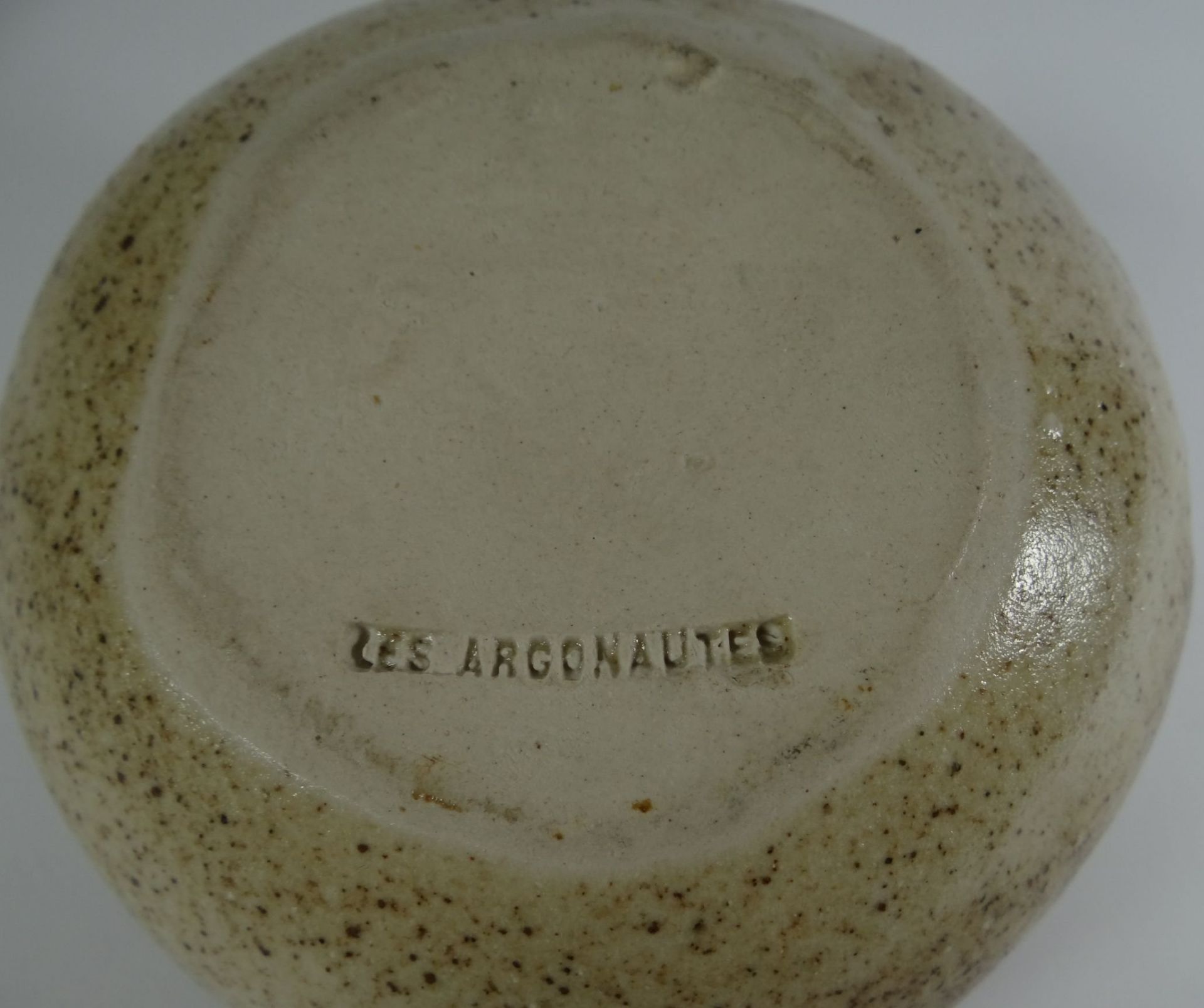 Schale in Froschform, wohl Ascher? "Les Argonautes" Vallauris, H-7 cm, D-11 cm - Bild 7 aus 7