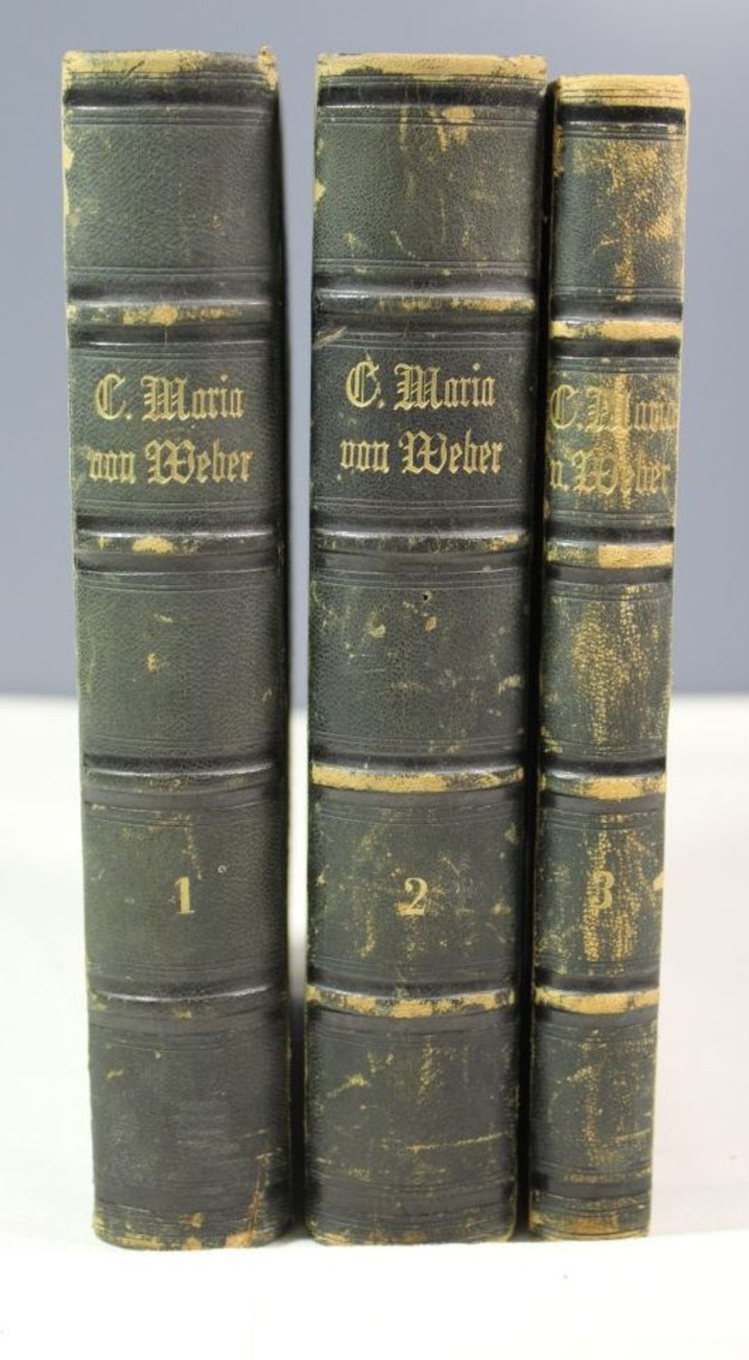 Max Maria von Weber, Carl Maria von Weber- Ein Lebensbild, Band 1-3, 1864/66, Alters-u.