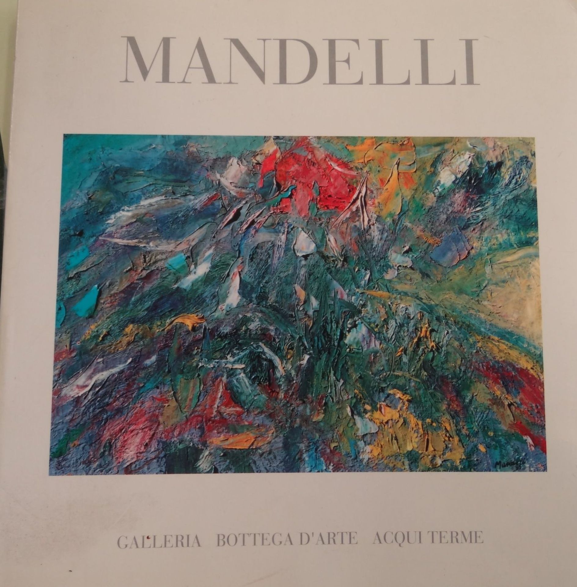 Pompilio MANDELLI (1912-2006), 1955 "Paesaggio verde", Öl/Leinen, 77x88 cm, anbei PP- Buch über - Bild 8 aus 10