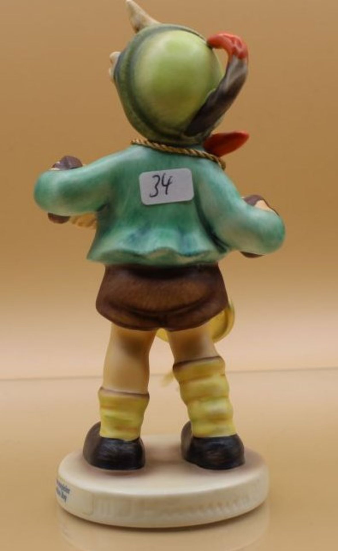 Hummel-Figur, " Bandonionspieler", Mod.Nr. 185, Goebel, H-13,5cm - Bild 3 aus 5